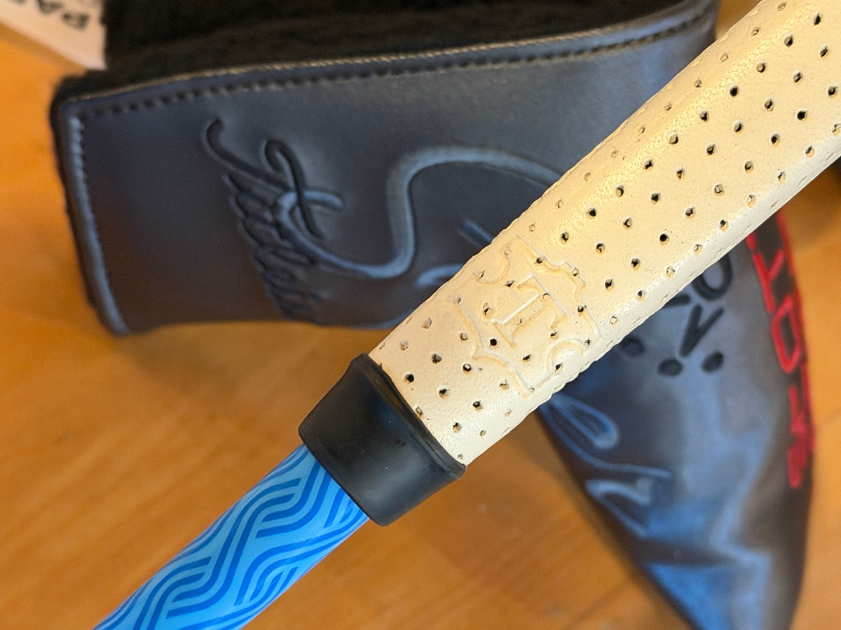 New super select Newport 2 Oil Can / KBS Blue Wave / white leather 34.5”