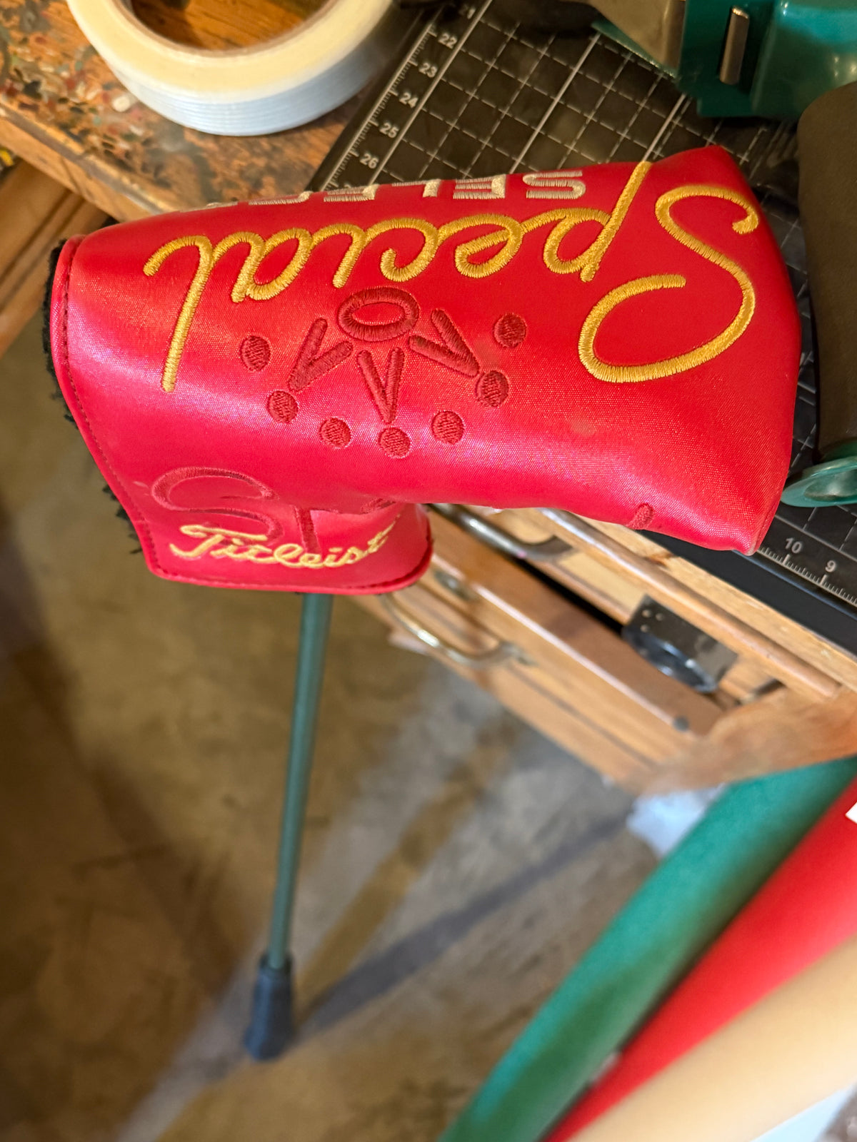 LEFTY Scotty Cameron Del Mar copper camo / leather 34.5”