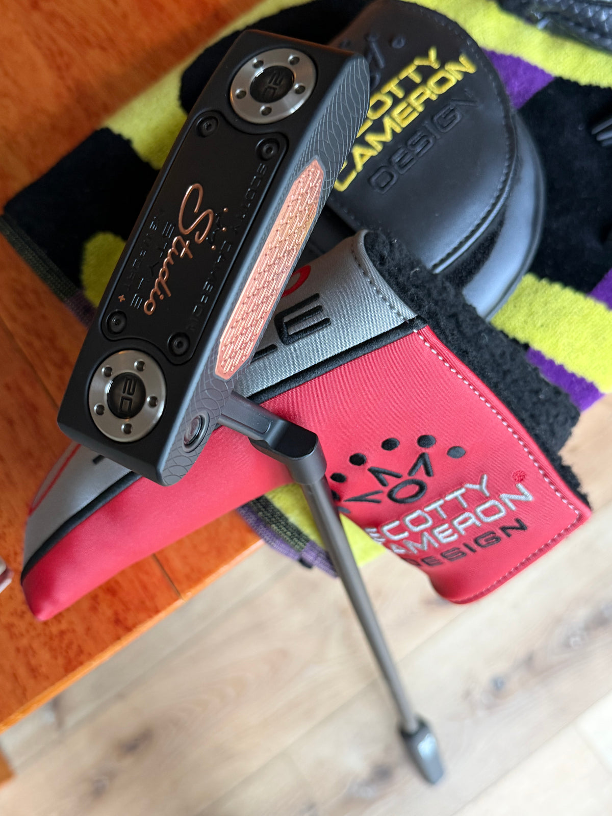 Scotty Cameron Newport Plus - KBS Stealth - copper insert - Garsen 15 37.5”