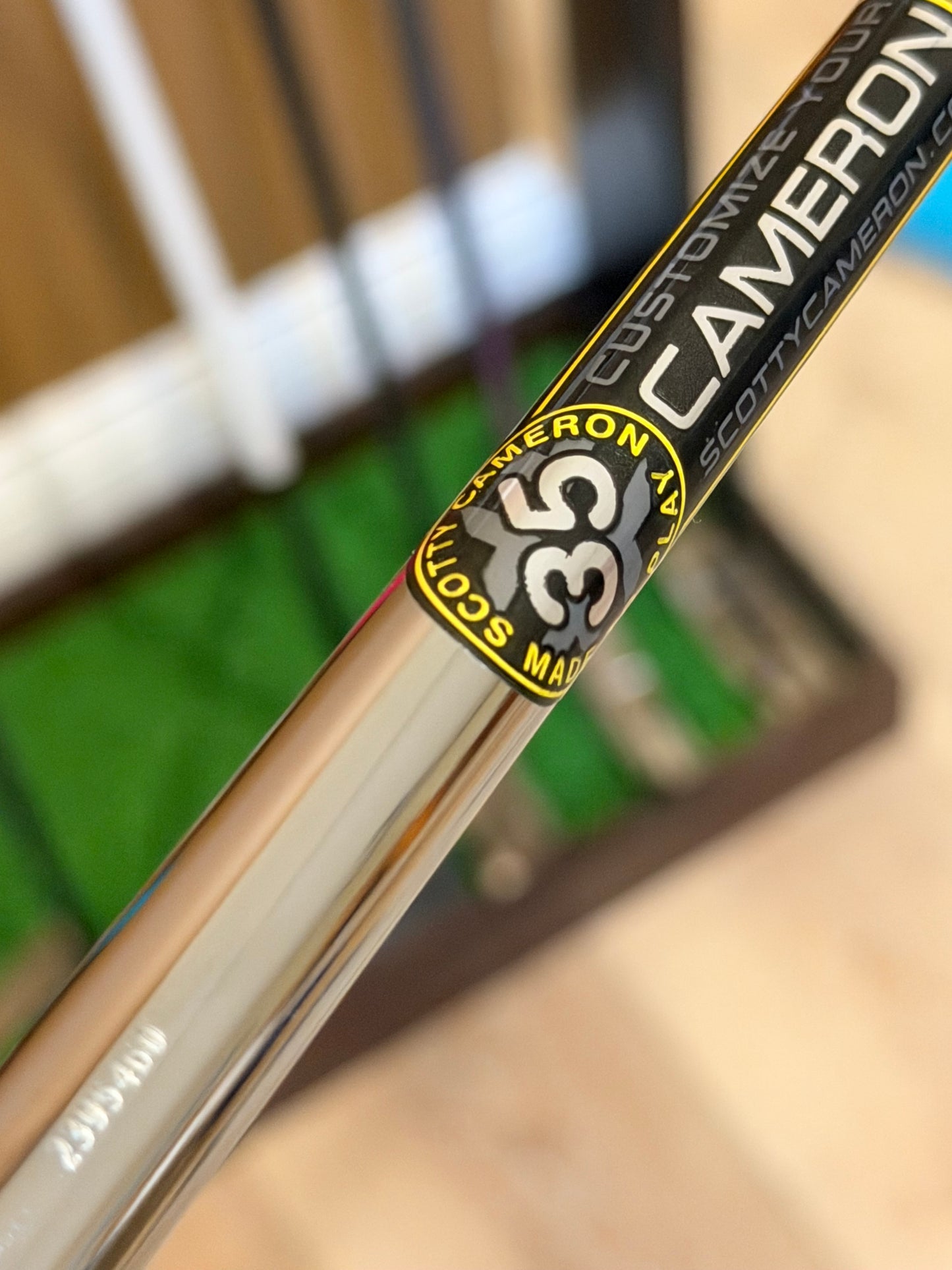 Lefty LH - phantom x5.5 Torched/oil w/ candy blue 35”