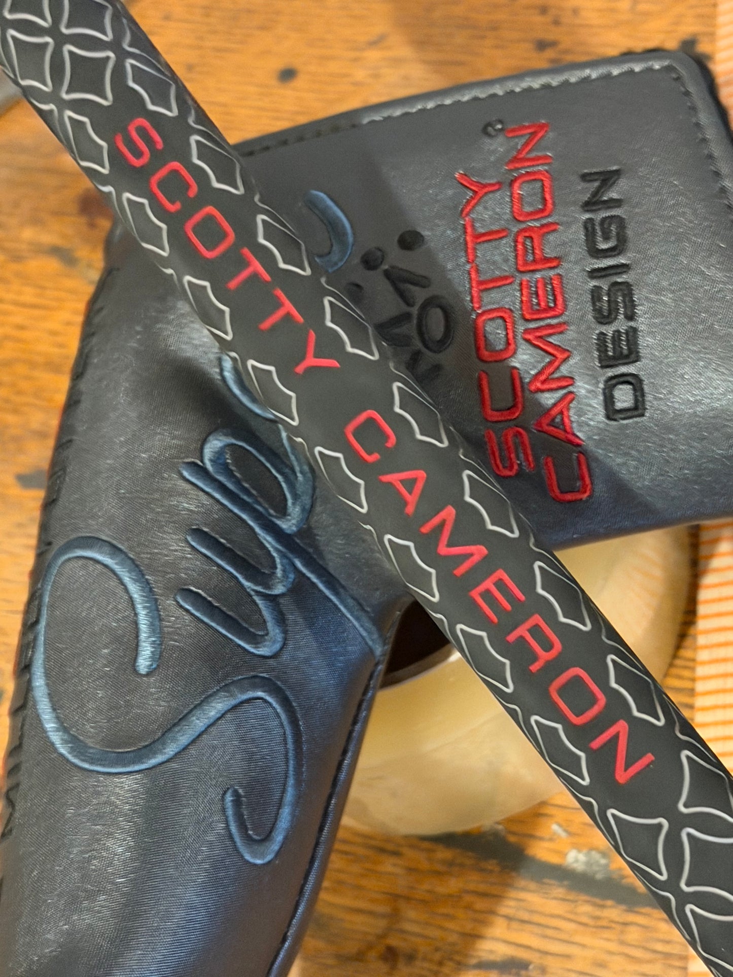 Scotty Cameron Del Mar 34” - murdered out - patina / smoke custom