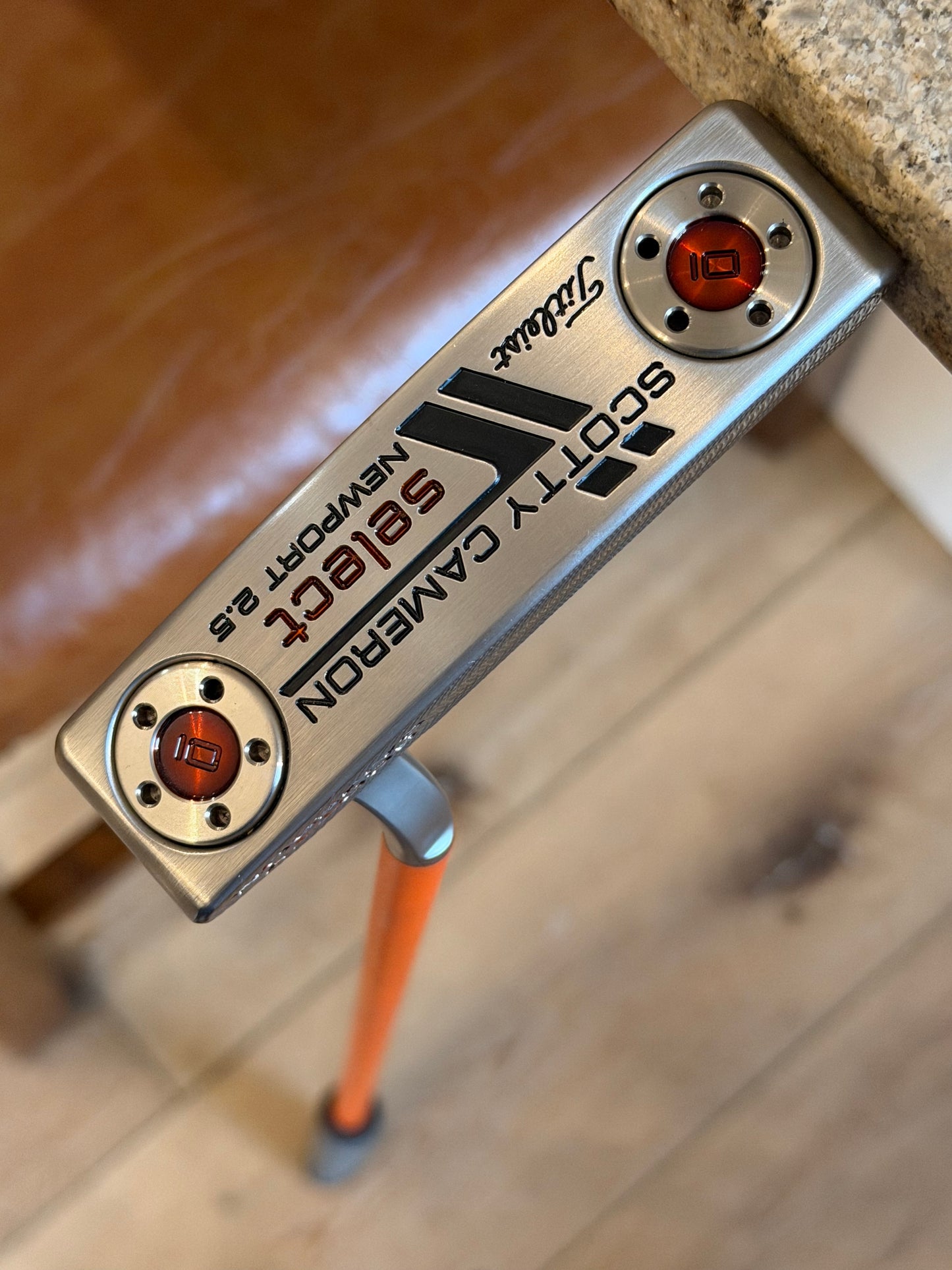 10/10 Mint select Newport 2.5 candy orange / psychedelic matador 35”