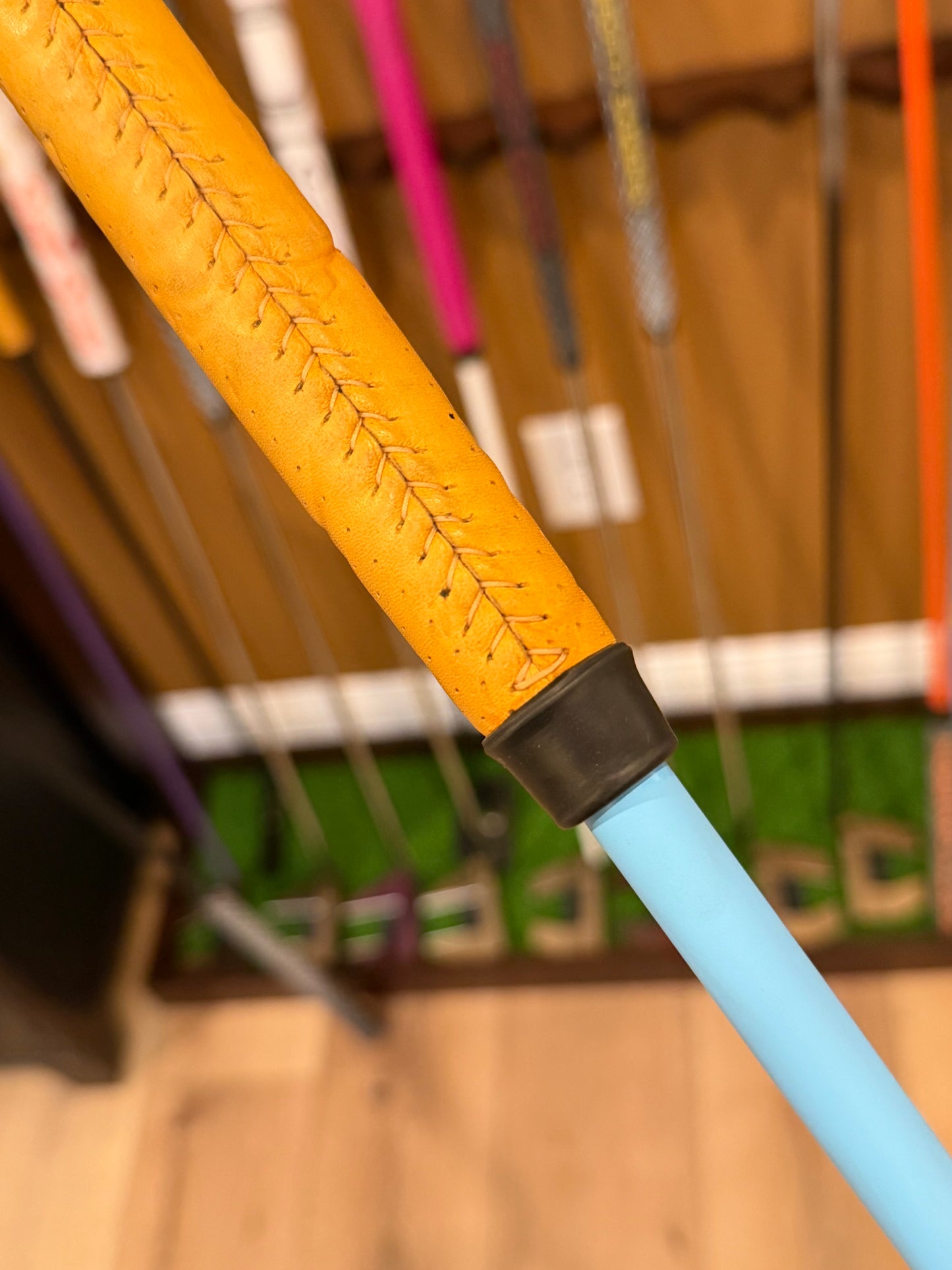 New Oil Can Del Mar 34.5” UNC blue / leather
