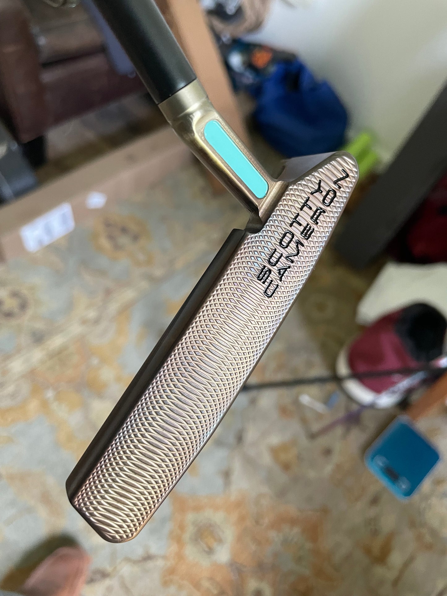 Gorgeous Custom Scotty Cameron Newport 2.5+ NEW Torch/oil can  34.5"