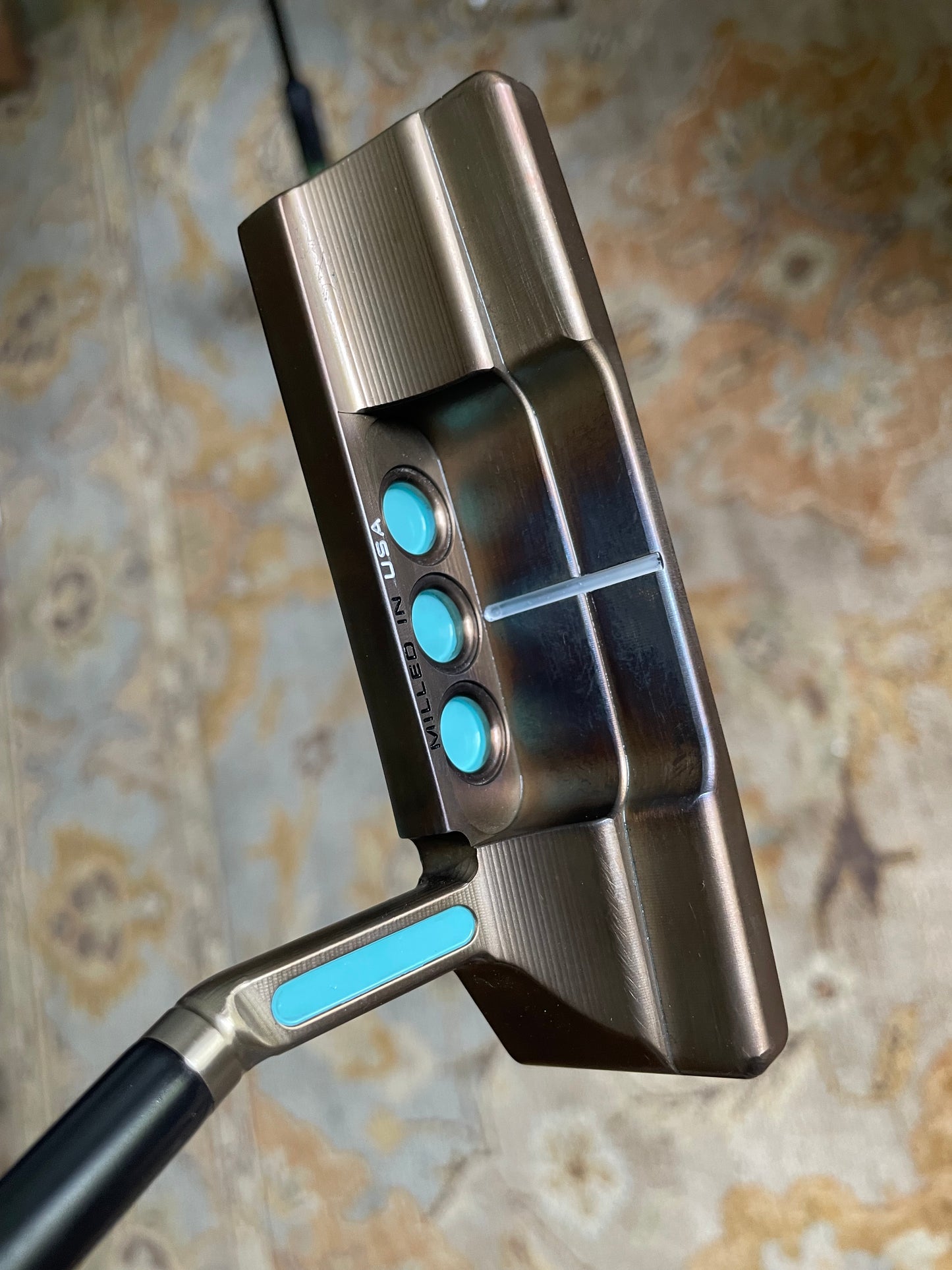 Gorgeous Custom Scotty Cameron Newport 2.5+ NEW Torch/oil can  34.5"