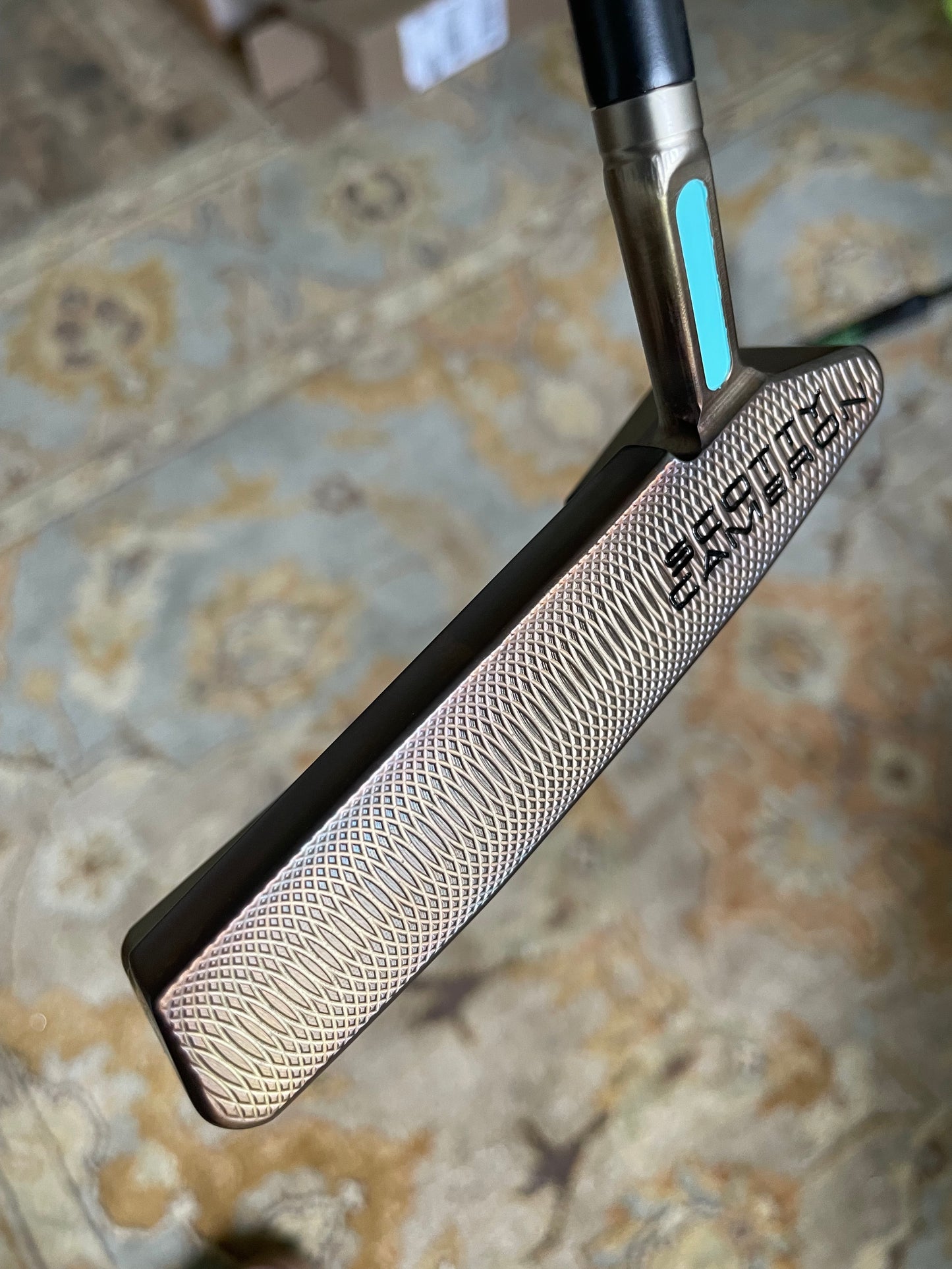 Gorgeous Custom Scotty Cameron Newport 2.5+ NEW Torch/oil can  34.5"