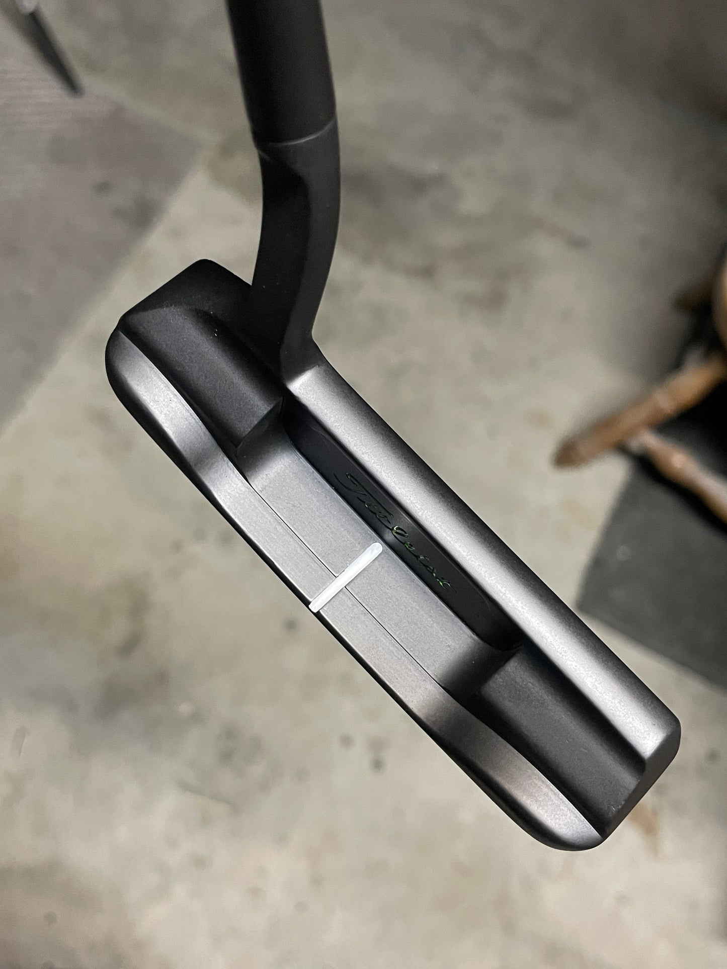 Scotty Cameron Santa Fe Classic - 1998 - blackout with lime green Jackpot Johnny!