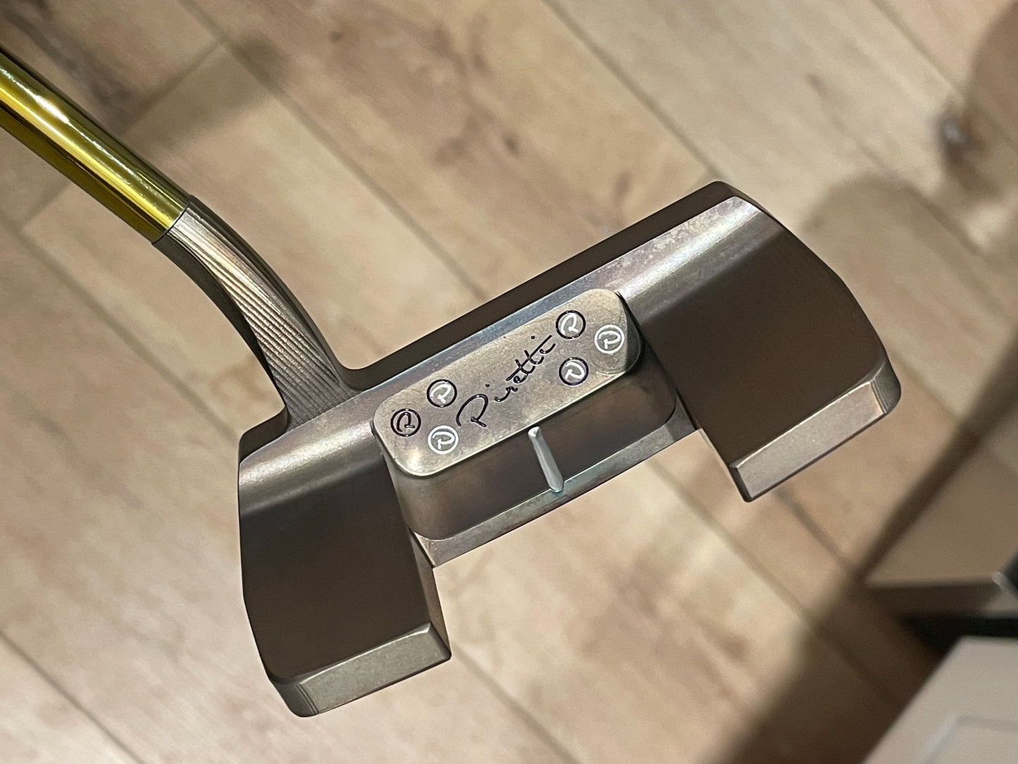 Piretti Savona 2 (small mallet) - oil can - KBS Rainbow shaft 34.5"