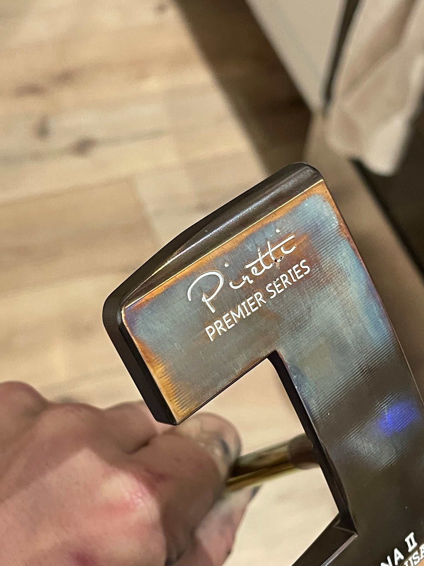 Piretti Savona 2 (small mallet) - oil can - KBS Rainbow shaft 34.5"