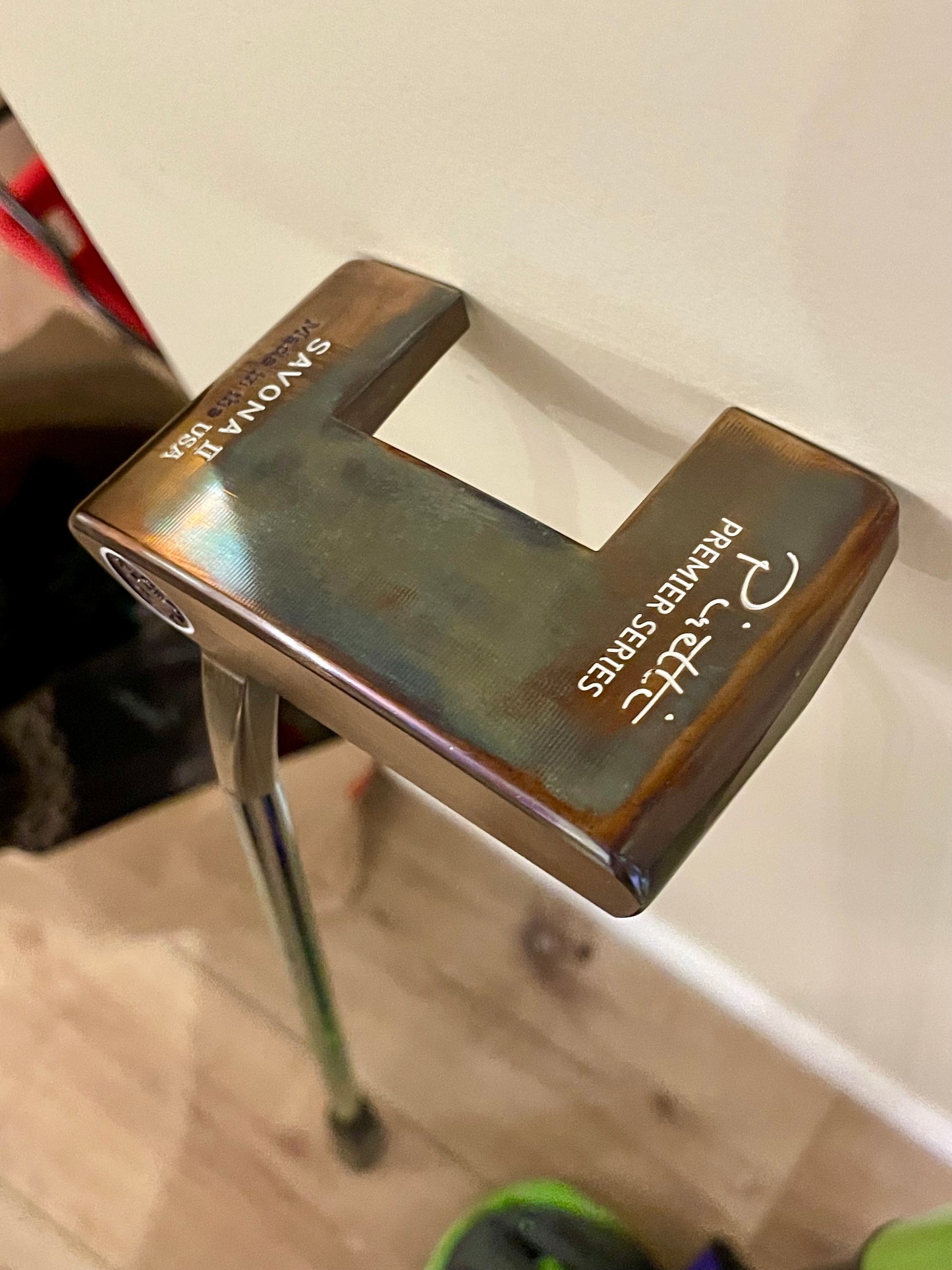Piretti Savona 2 (small mallet) - oil can - KBS Rainbow shaft 34.5"