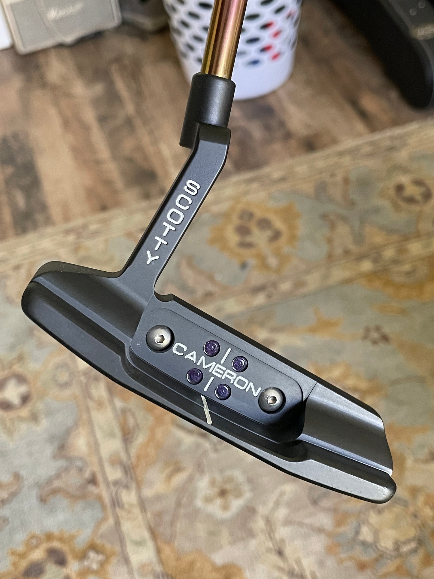 Scotty Cameron Studio Style (2005) 33/350g Black/chrome Rainbow KBS Combo!