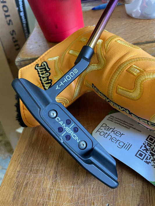 Scotty Cameron Studio Style (2005) 33/350g Black/chrome Rainbow KBS Combo!