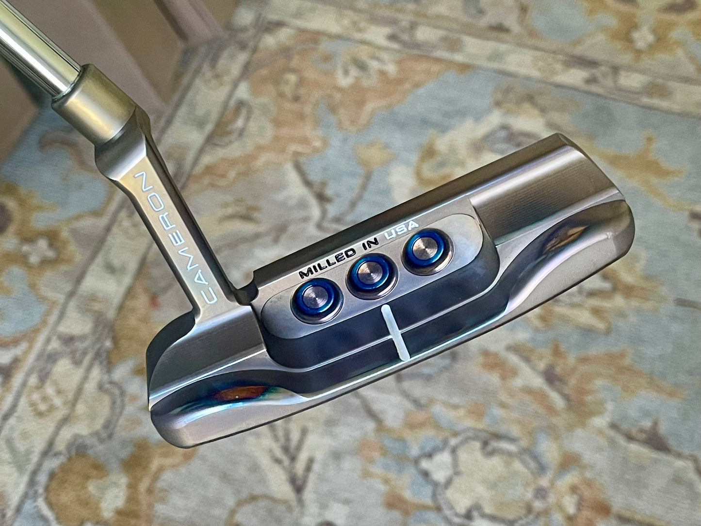 Brand New Scotty Special Select Newport 34" Torch/Oil Can with Clear Blue!