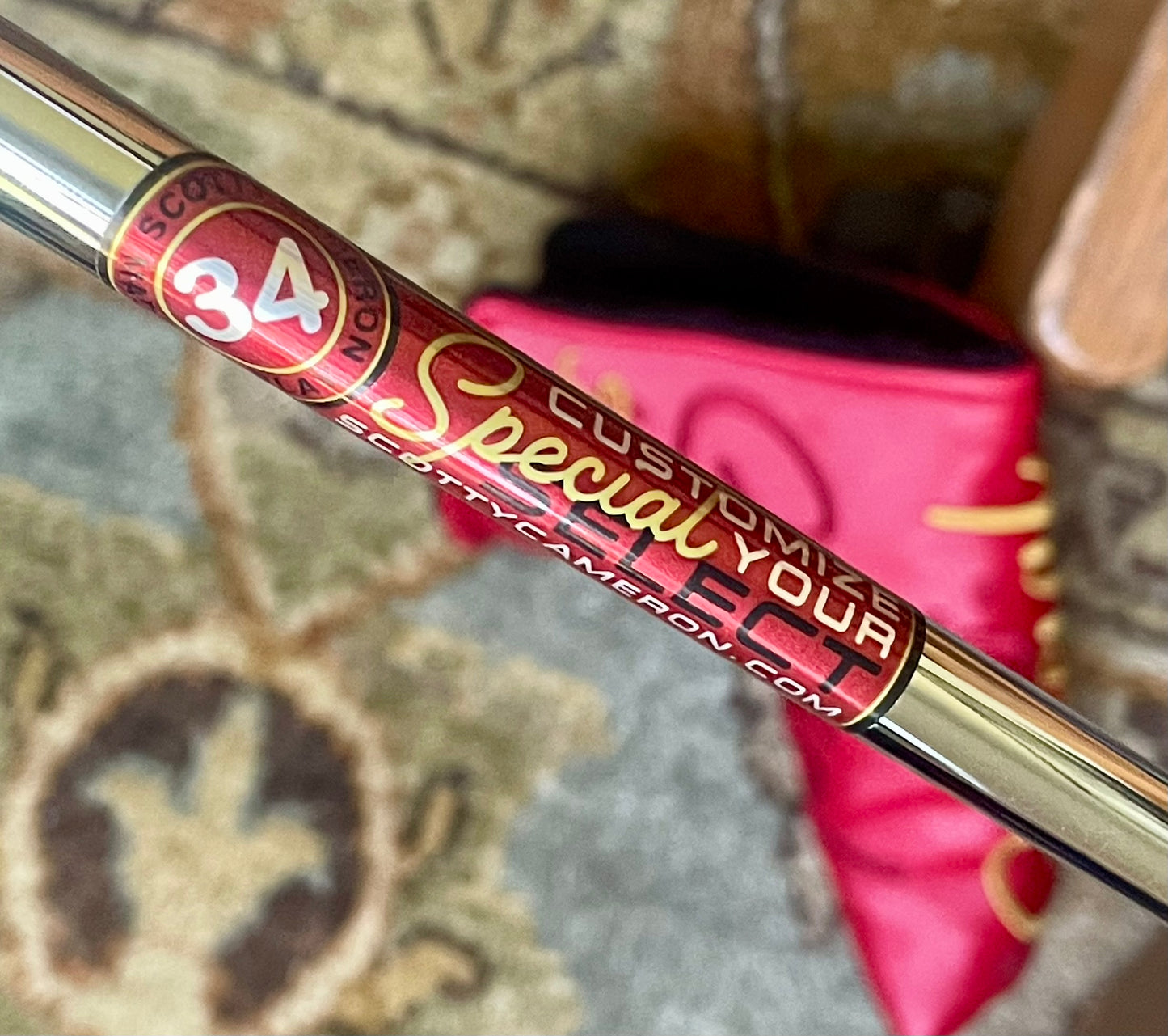 Brand New Scotty Special Select Newport 34" Torch/Oil Can with Clear Blue!