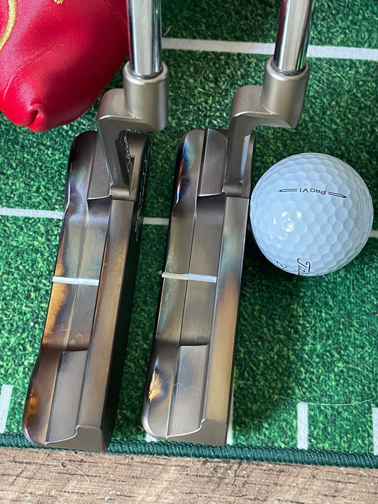 Brand New Scotty Special Select Newport 34" Torch/Oil Can with Clear Blue!