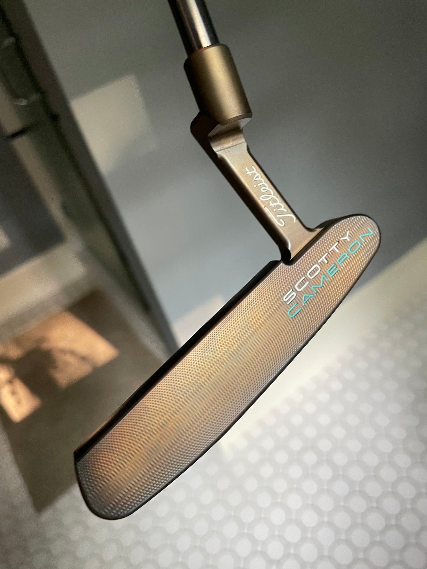 Brand New Scotty Newport (2023) torch/oil can with Turquoise 34"