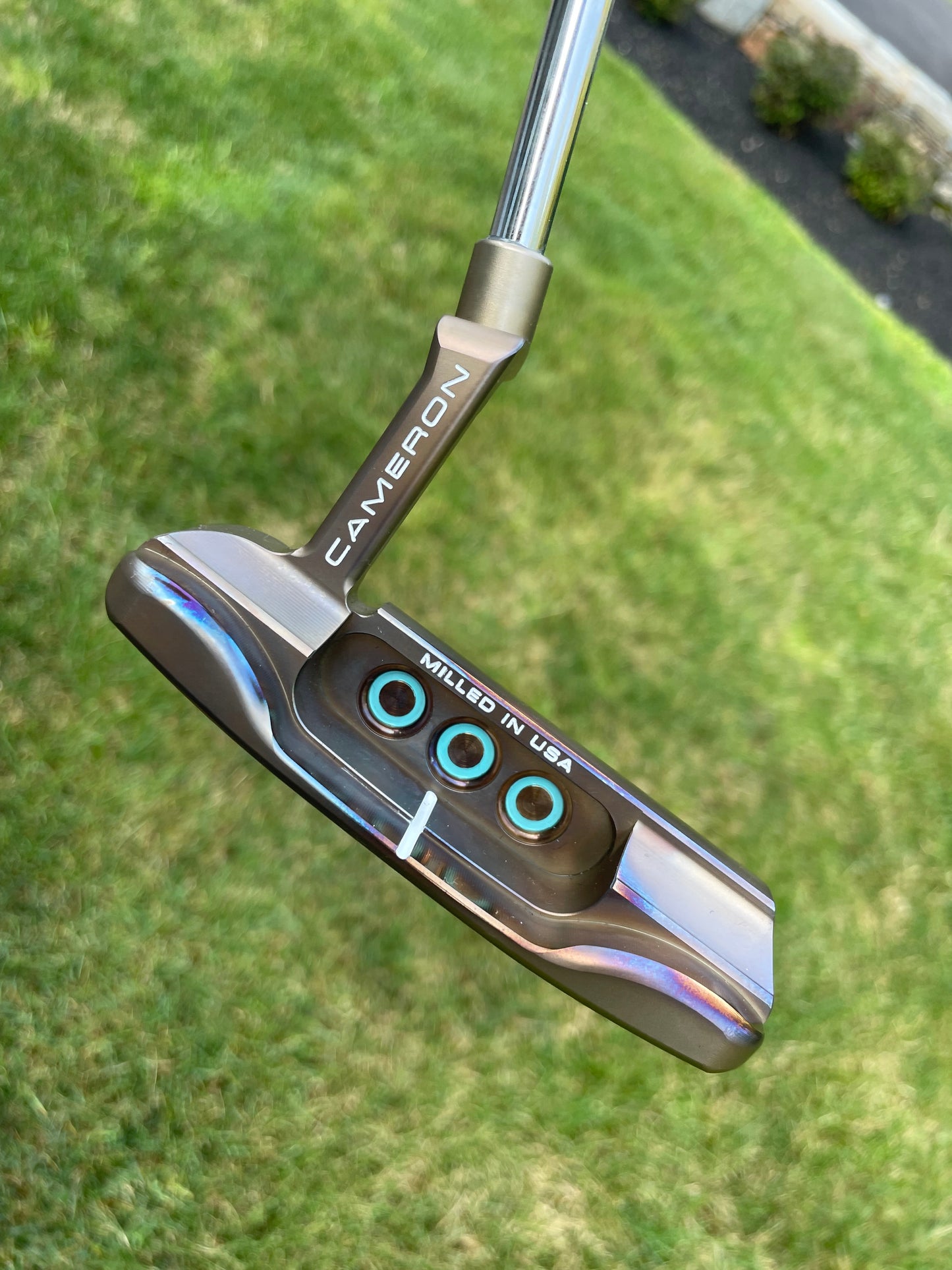 Brand New Scotty Newport (2023) torch/oil can with Turquoise 34"