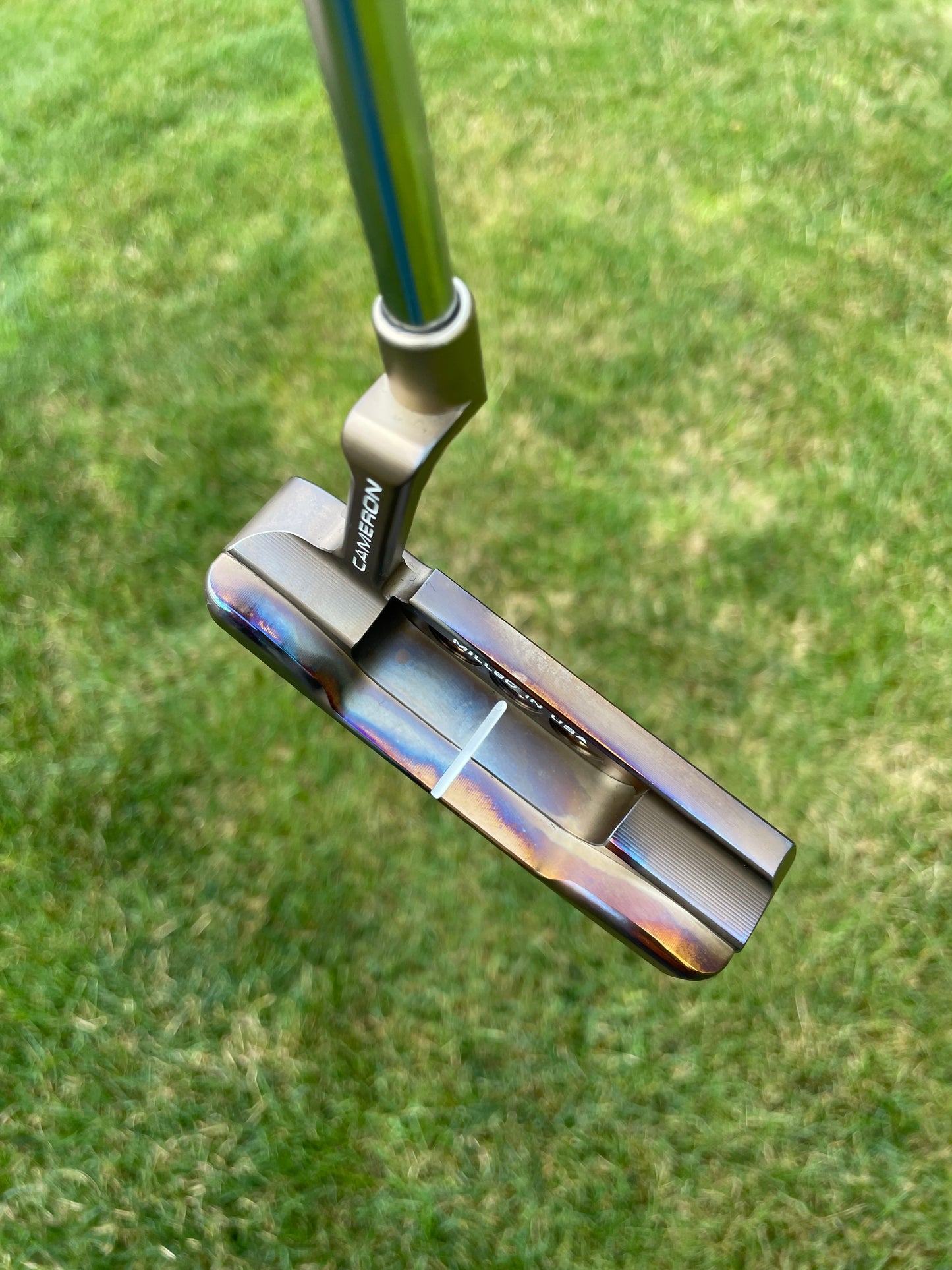 Brand New Scotty Newport (2023) torch/oil can with Turquoise 34"