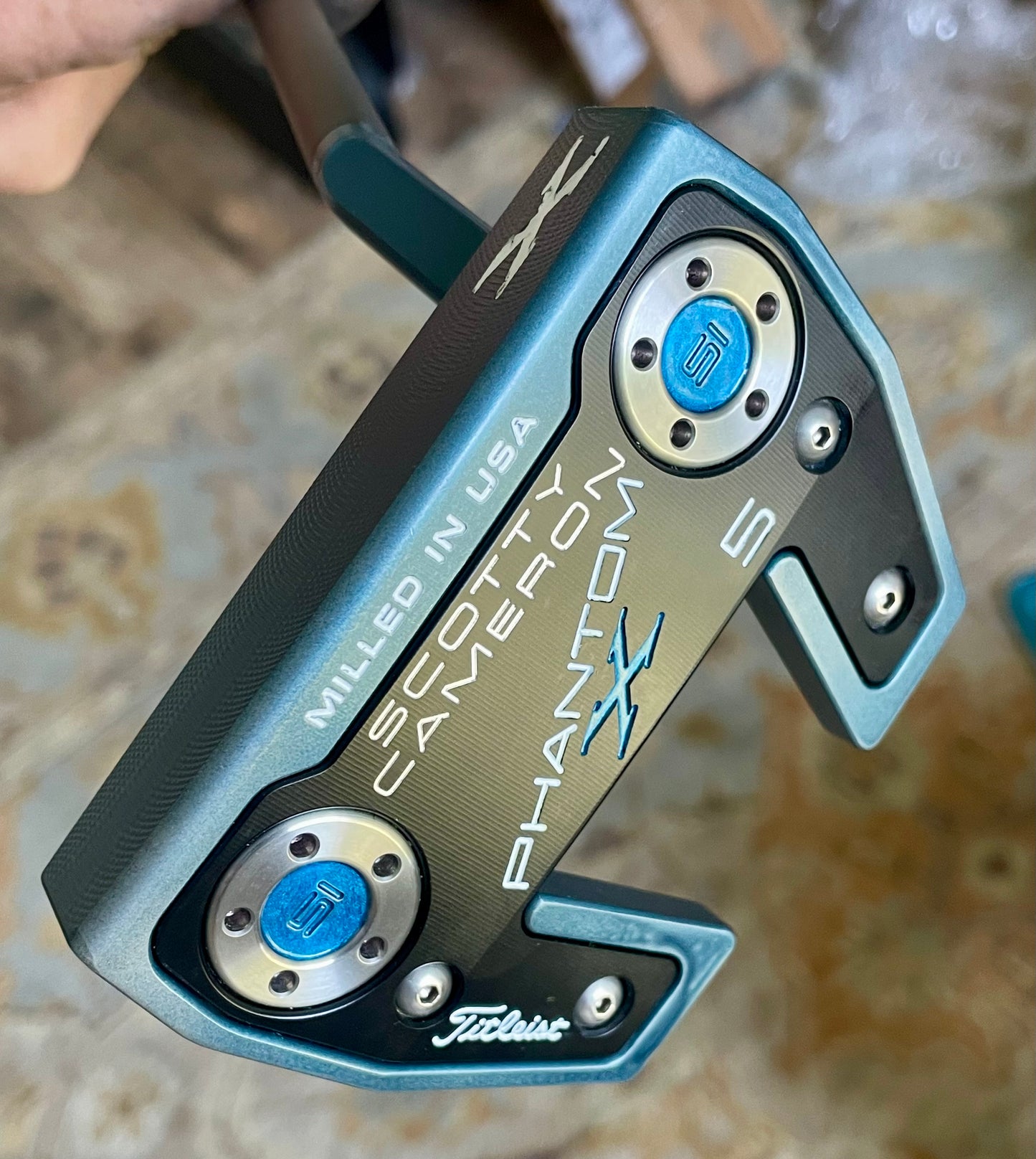 Scotty Cameron Mystic Blue Phantom X5.5 34.5"