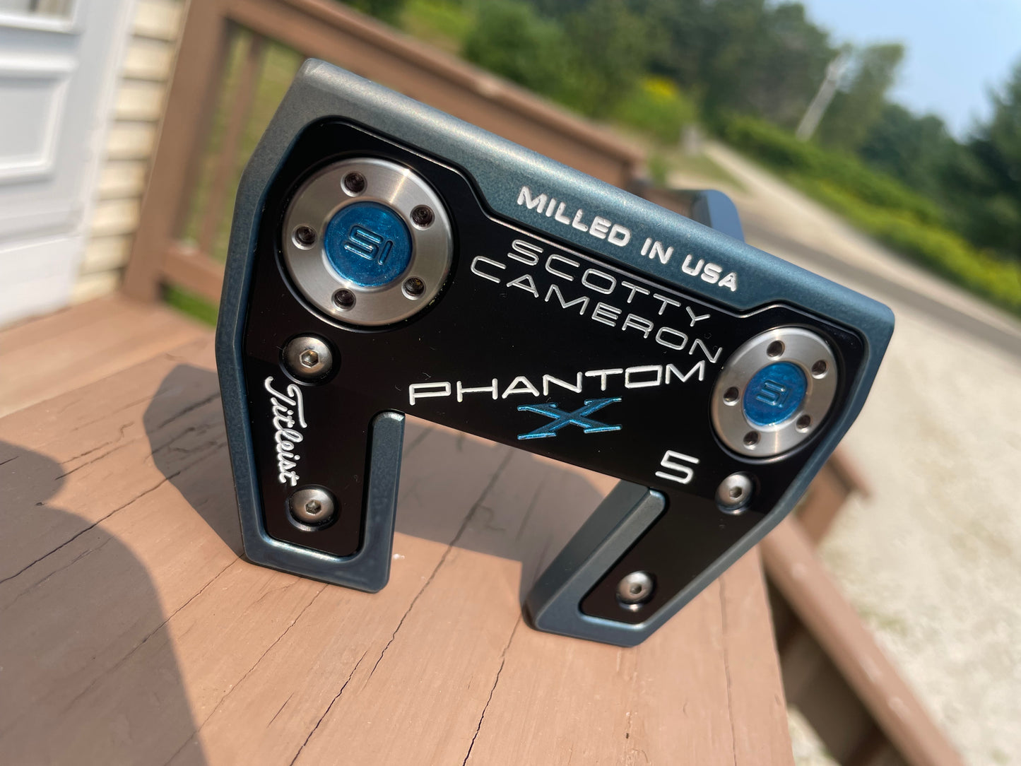 Scotty Cameron Mystic Blue Phantom X5.5 34.5"