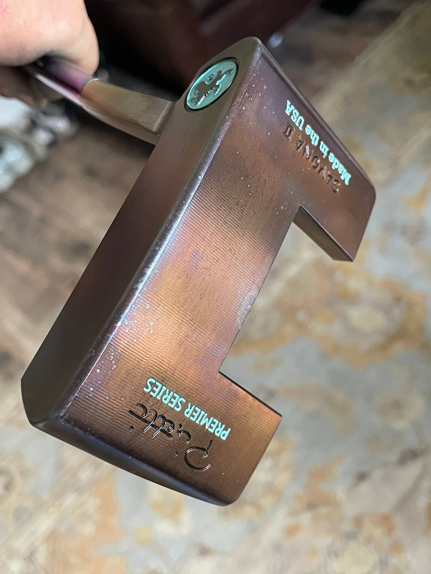 Custom Torched Piretti Savona - Rainbow KBS/Iomic - New