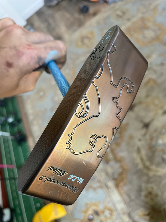 Piretti Center Shaft Cottonwood 34.5" on KBS Limited "blue wave" TOUR ONLY