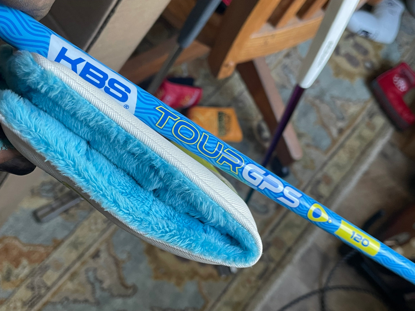 Piretti Center Shaft Cottonwood 34.5" on KBS Limited "blue wave" TOUR ONLY