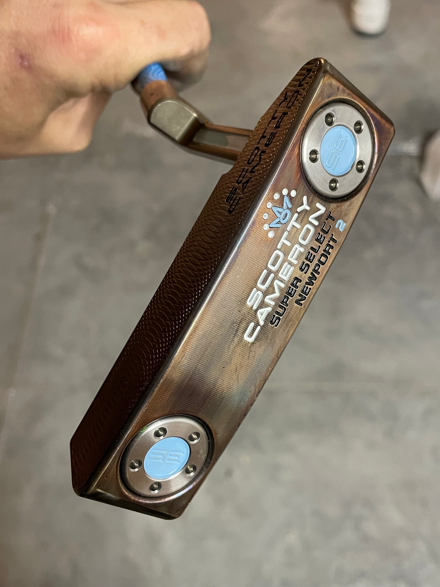 New Super Select Newport 2 - UNC Blue - KBS BLUE WAVE / Leather 35'