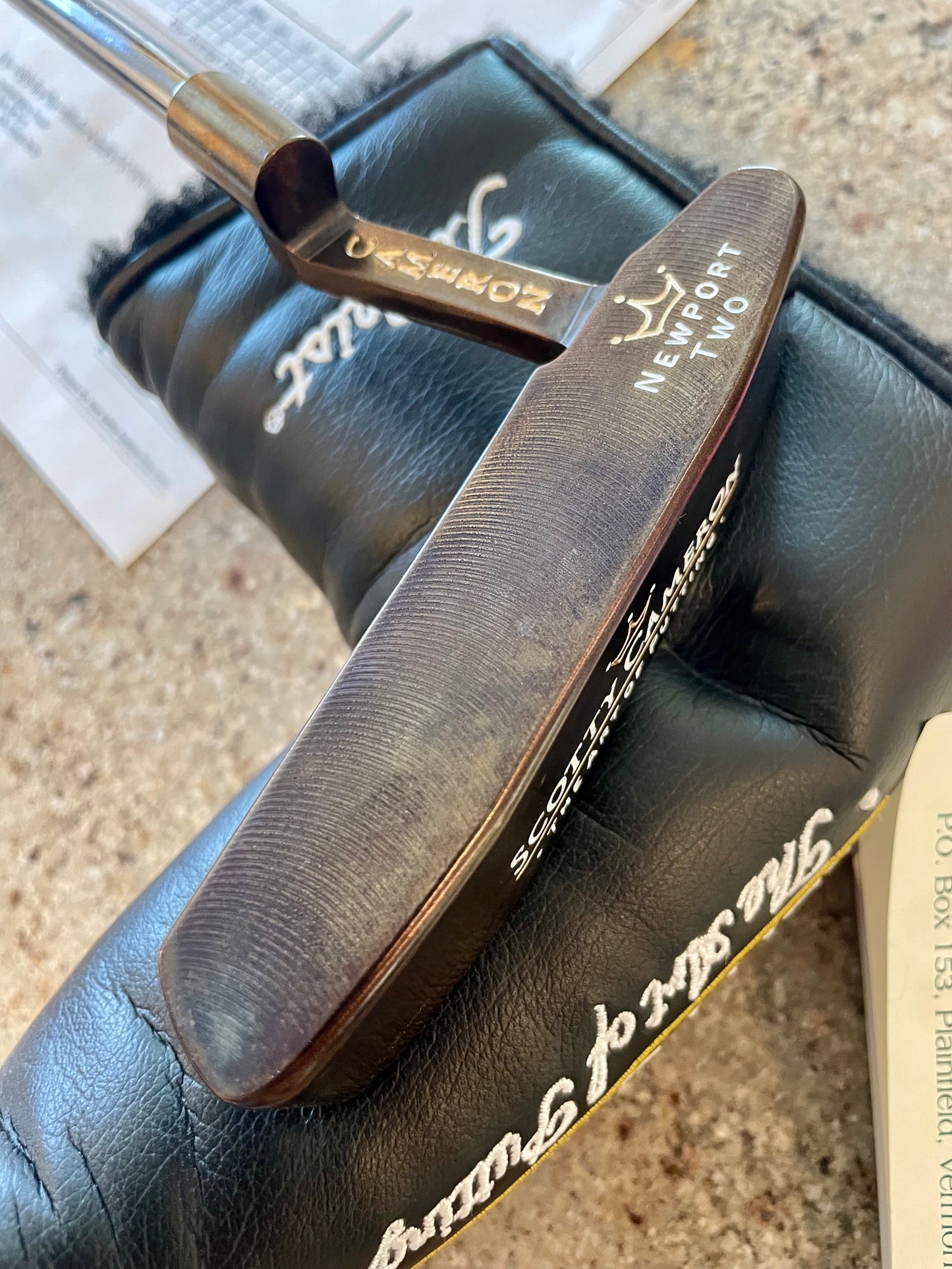 Near Mint - Art of Putting Newport 2 - Original shaft/grip/cover - Collect or play!