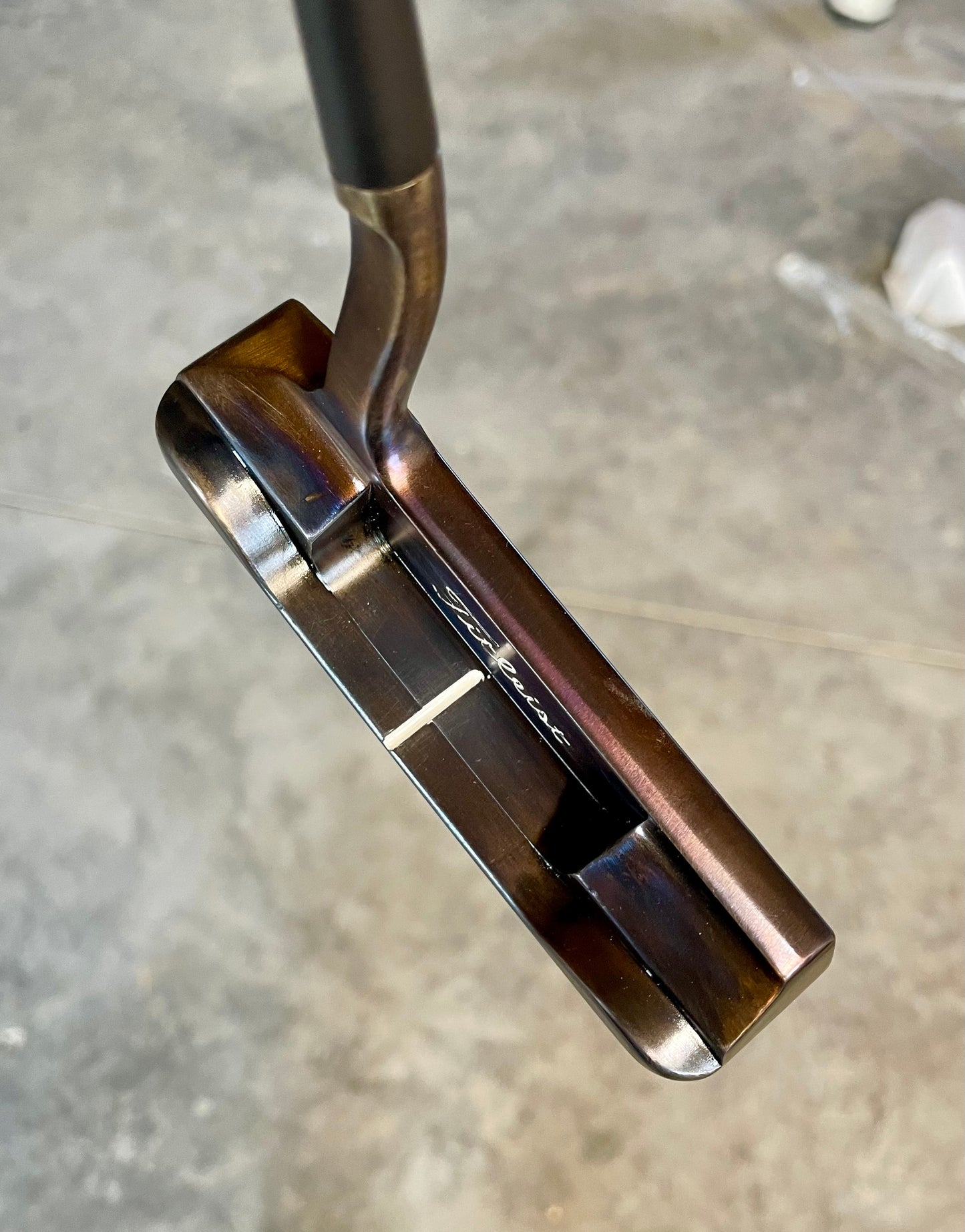 Gorgeous Santa Fe Classic / Oil Can / PURPLE Custom shop HC and Leather