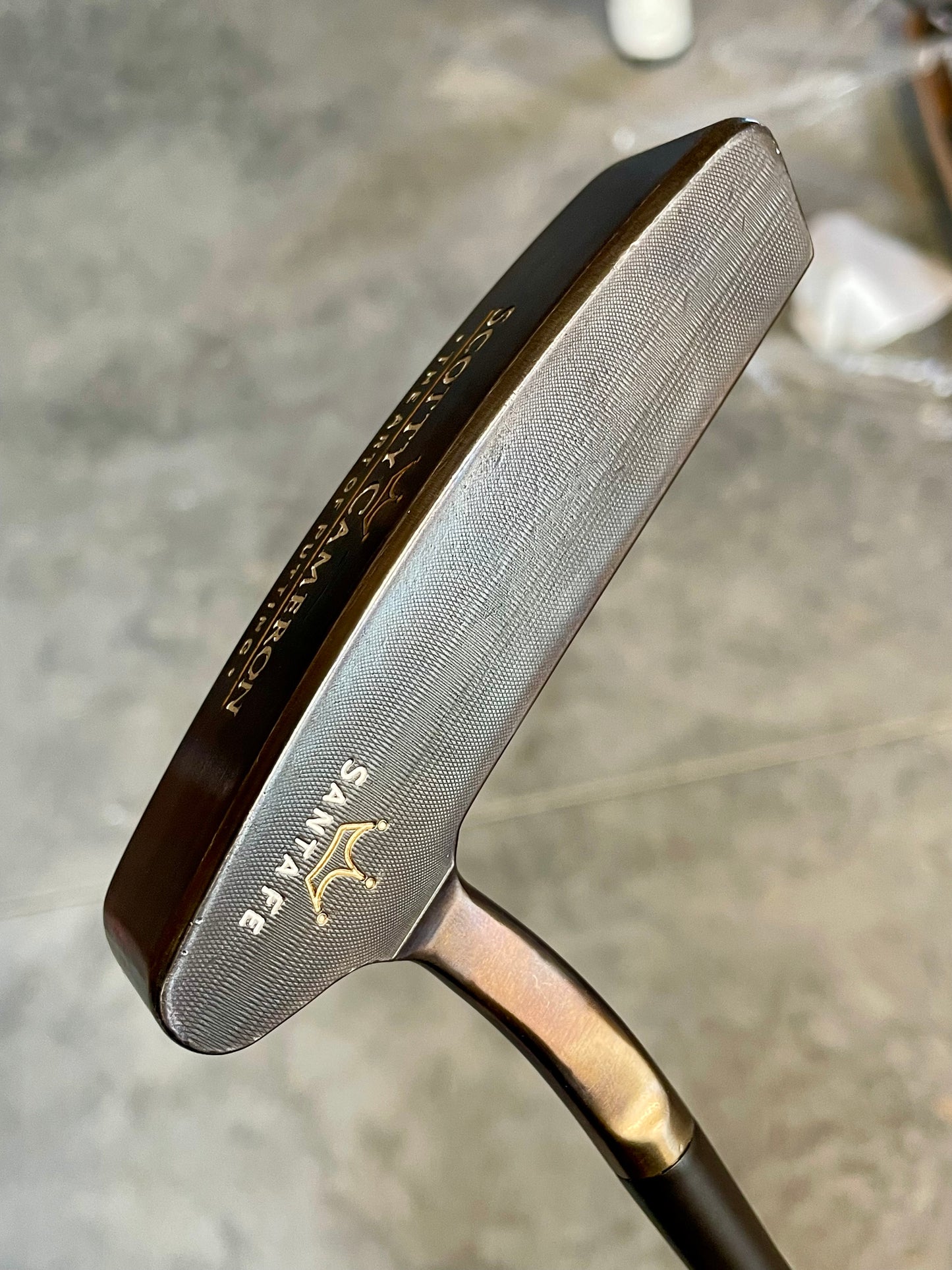 Gorgeous Santa Fe Classic / Oil Can / PURPLE Custom shop HC and Leather