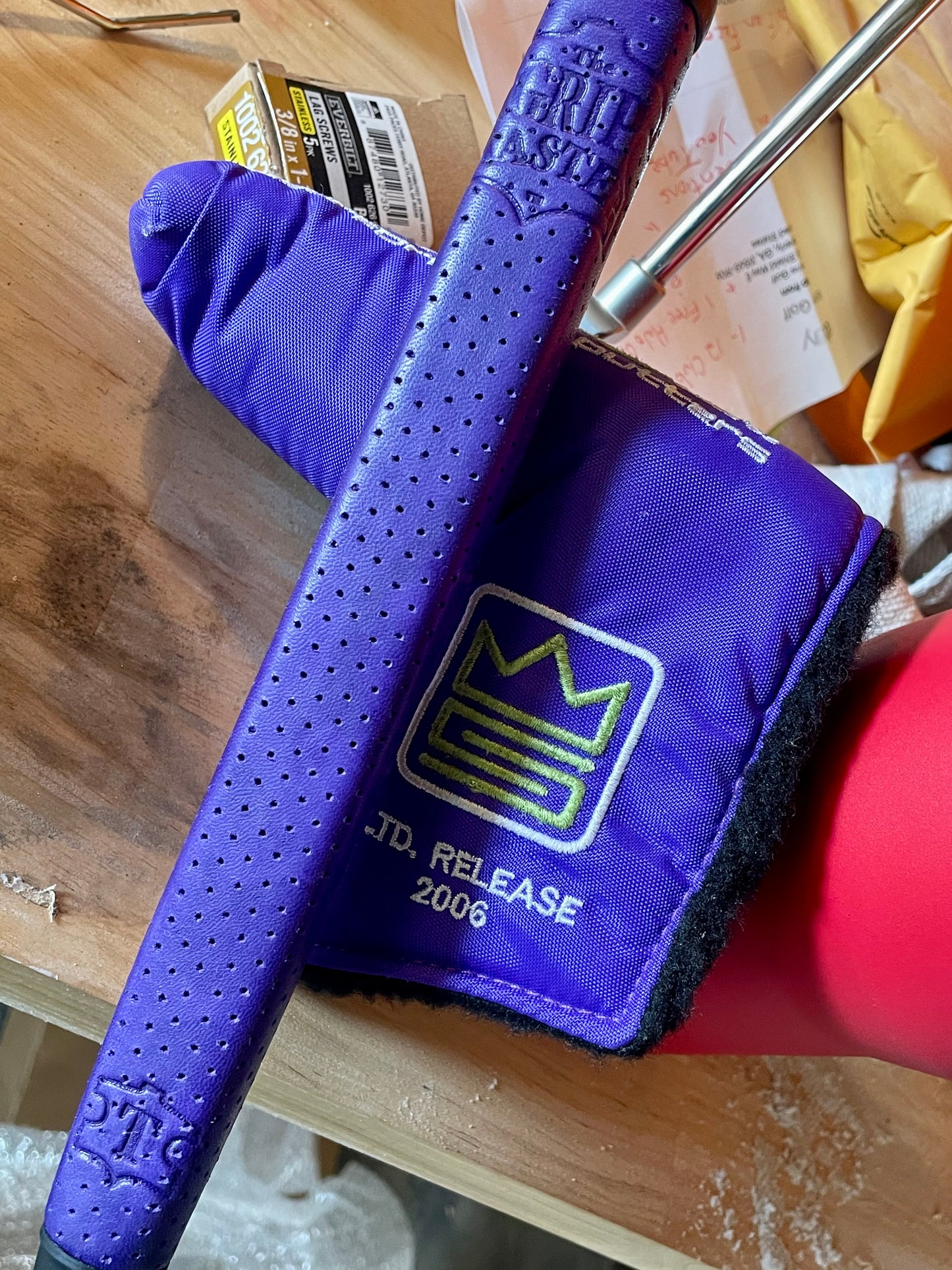 Gorgeous Santa Fe Classic / Oil Can / PURPLE Custom shop HC and Leather