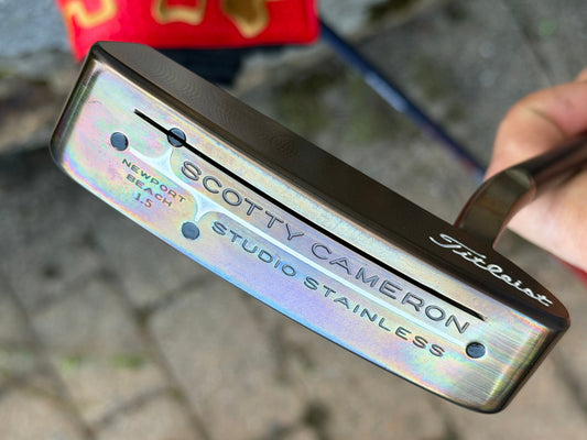High temp oil can Scotty Cameron Newport Beach 1.5 - Jackpot Johnny 34.5”