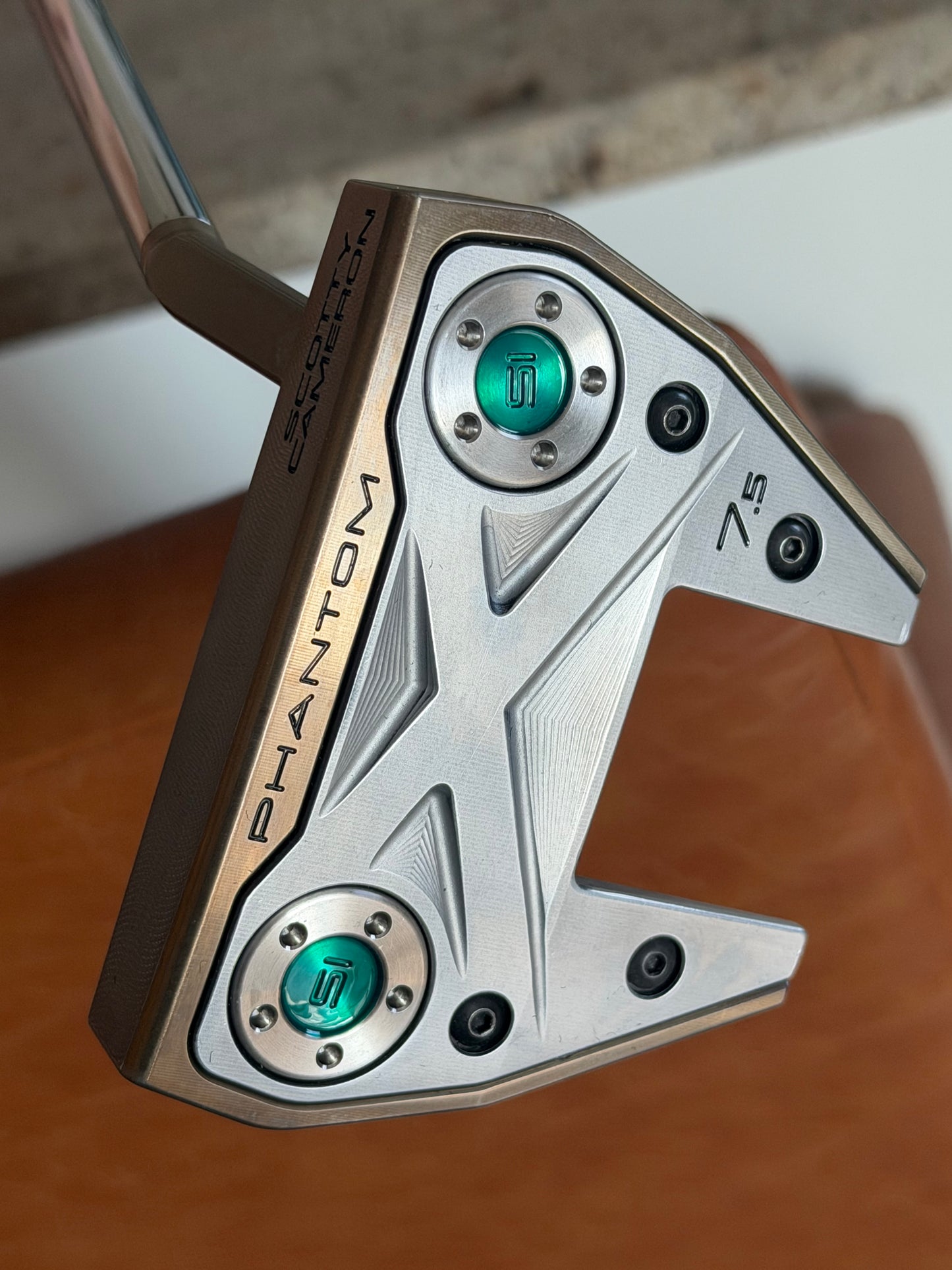 Scotty Cameron phantom x7.5 Oil Can / satin / SeaBubble 34” new custom