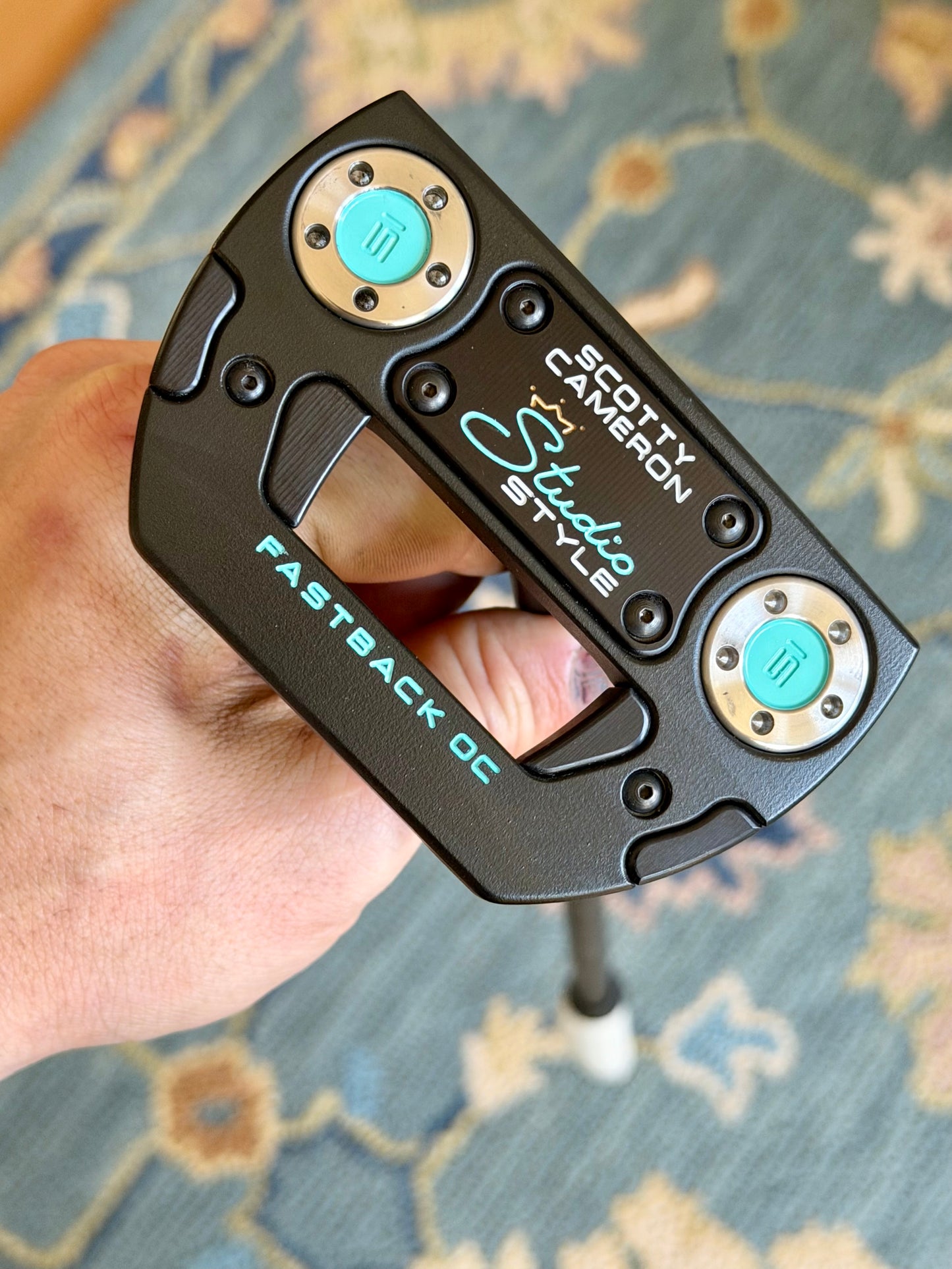 New Fastback OC Full custom black/tiffany + stepped KBS + Jackpot Johnny 34.5”
