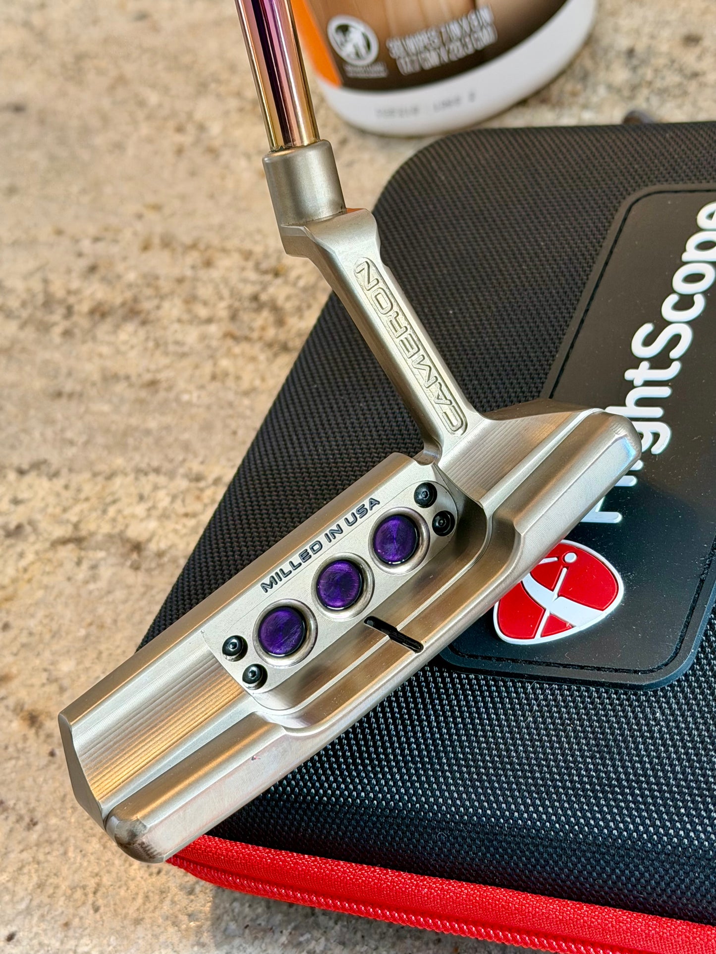 LEFTY - ‘25 studio style NP2 - Oil Can + Candy Violet + rainbow KBS 34.5”