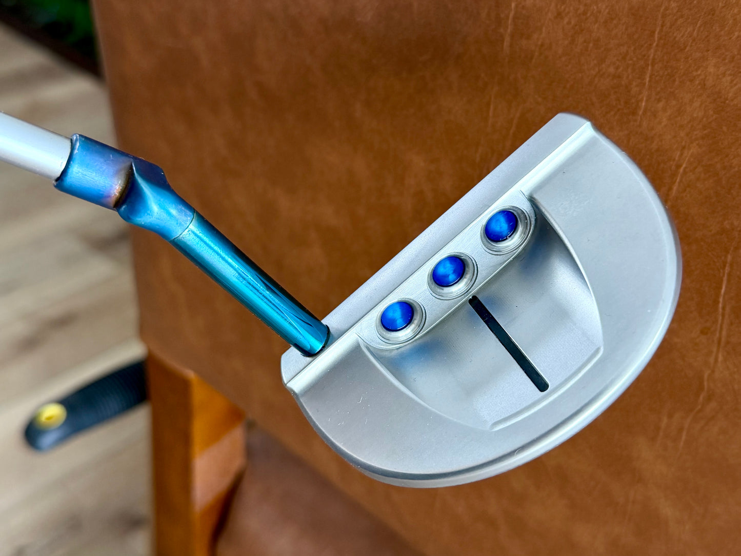 Blue PVD “knuckle-neck” GoLo n5 Limited Release - 34”