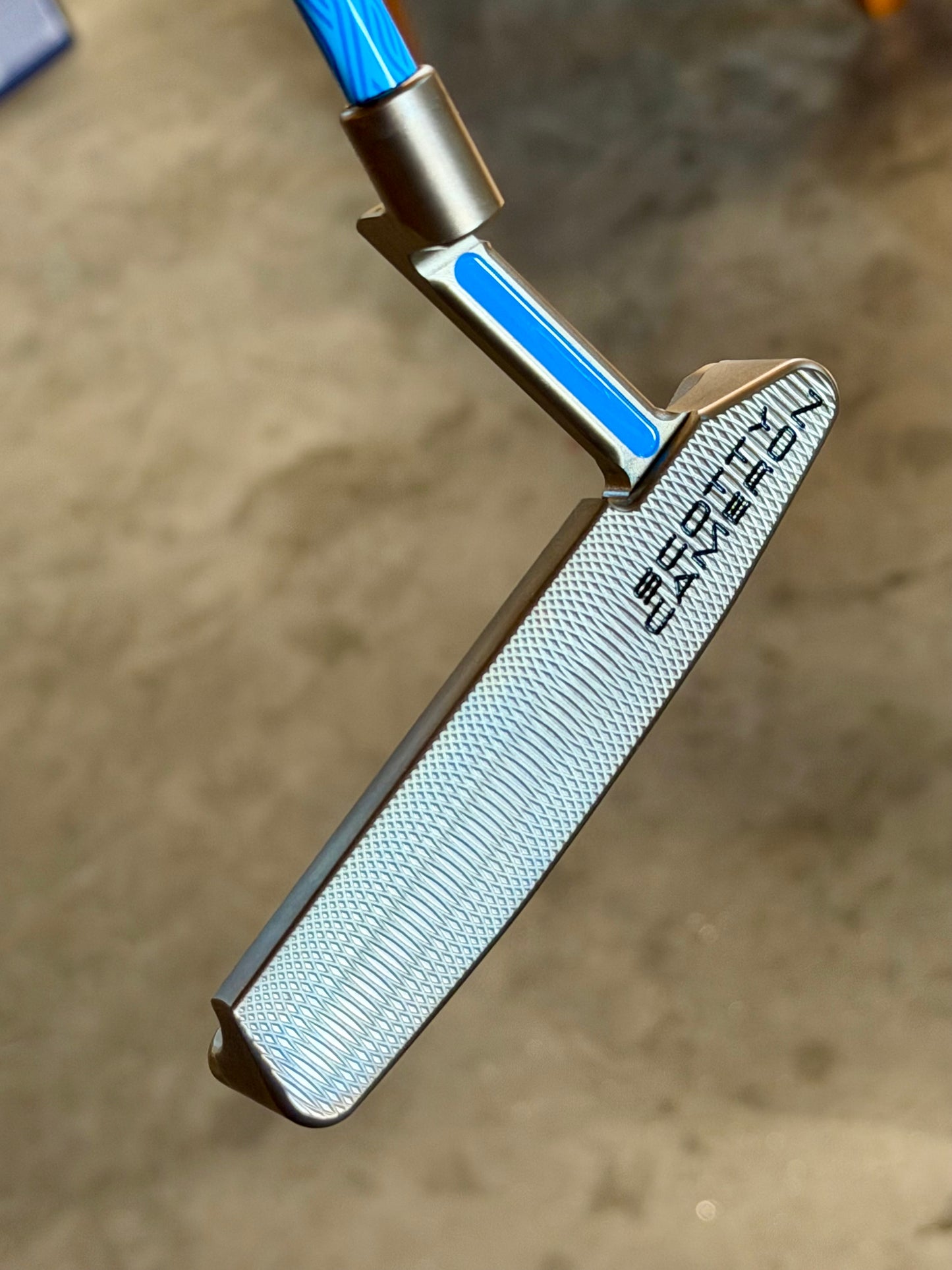 New super select Newport 2 Oil Can / KBS Blue Wave / white leather 34.5”