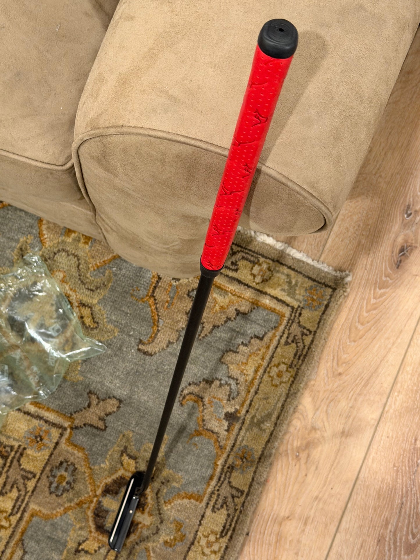 Original studio design #2 - black shaft / leather / NEW original head-cover at 34.5”