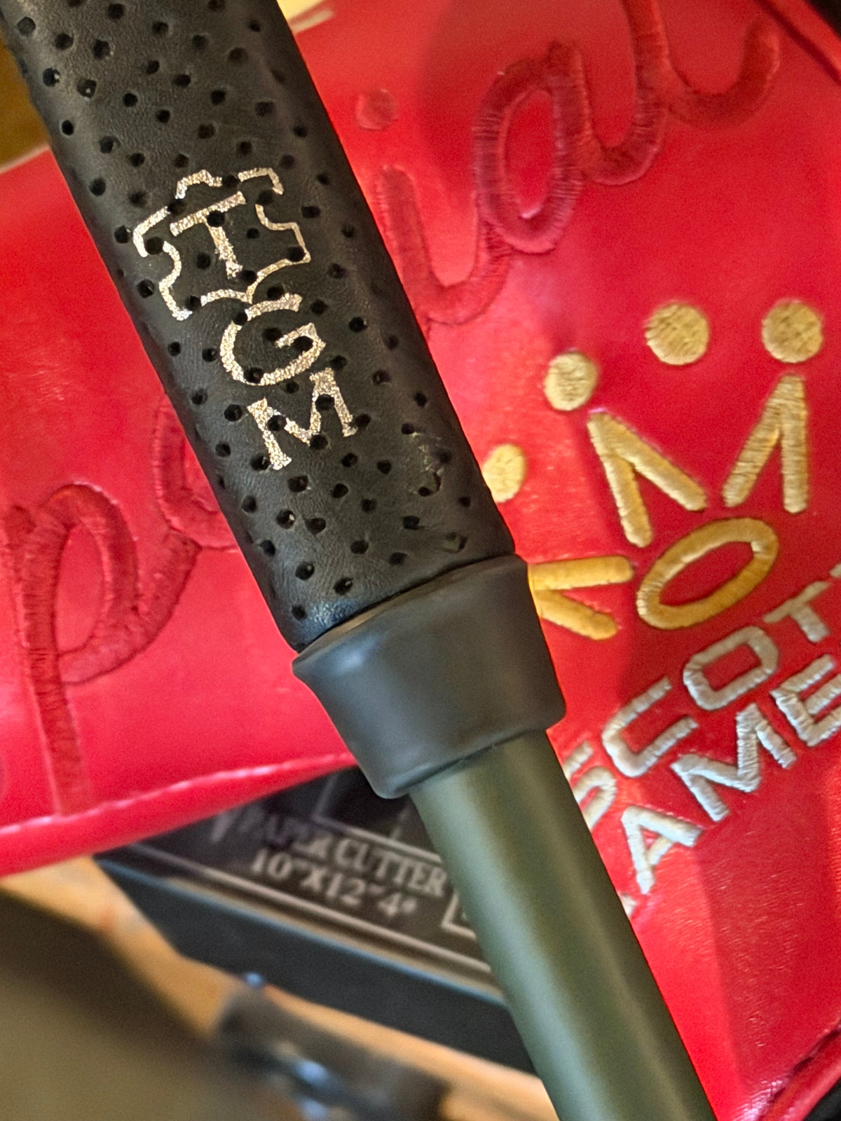 LEFTY Scotty Cameron Del Mar copper camo / leather 34.5”