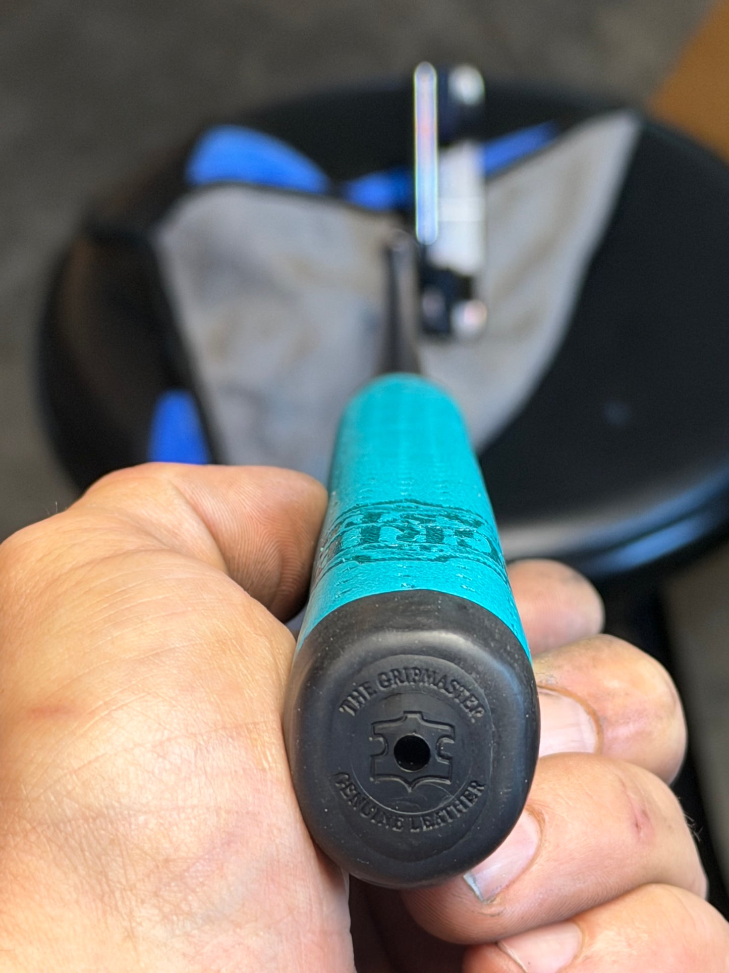 Mil spec Newport 34/340g - blue oil can / Tiffany (34”)