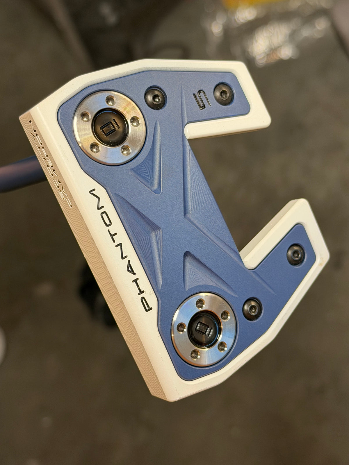 (New) Scotty Cameron phantom x5 navy / snow / smoke custom 35”