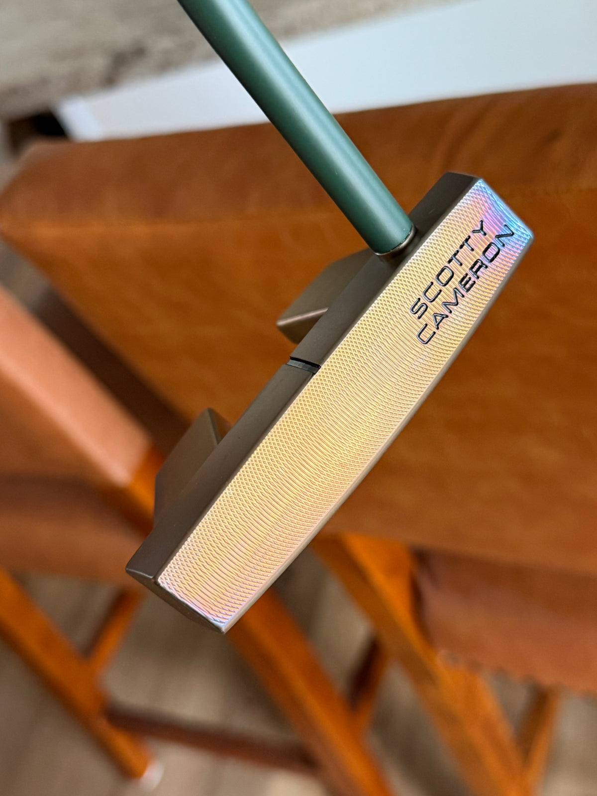 New Scotty Cameron phantom x5 oil can/candy green 35” Kangaroo
