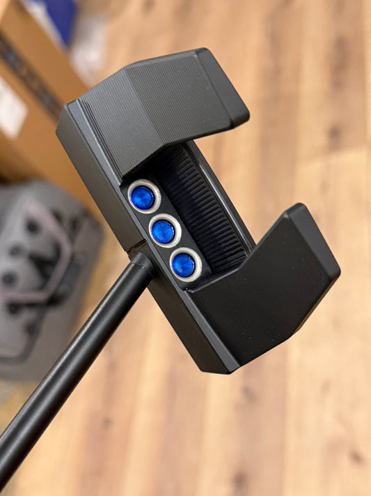 New Phantom 5s Candy Blue / blackout / chrome on BGT Cobalt 35”