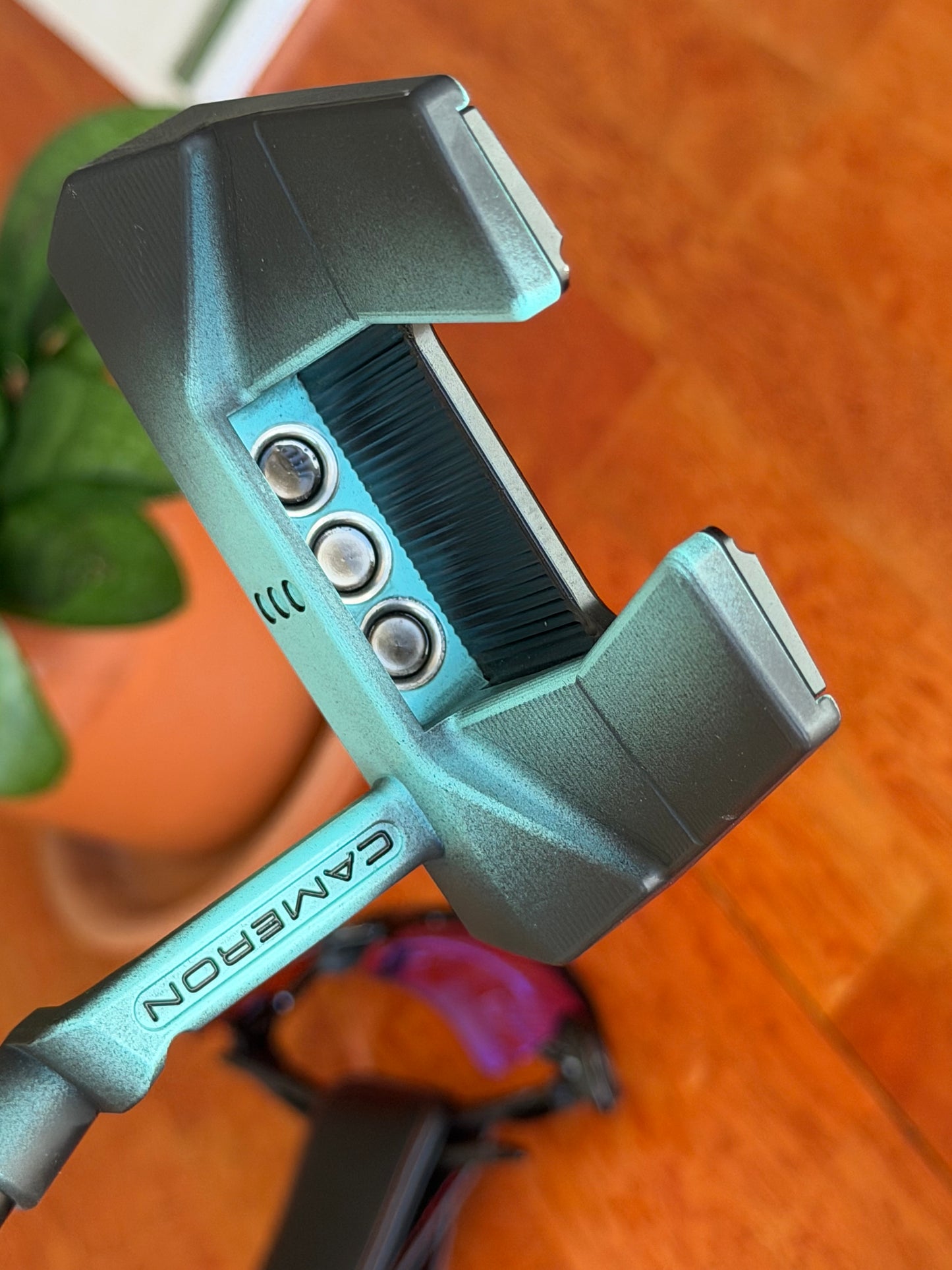 Scotty Cameron Tiffany fade phantom x5.2 - NEW KBS STEALTH - leather 34”
