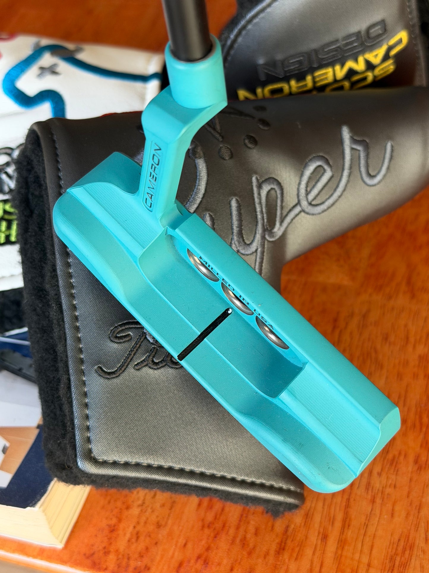 New Scotty Cameron super select Newport custom TEAL- KBS Stealth GPS 33.5”