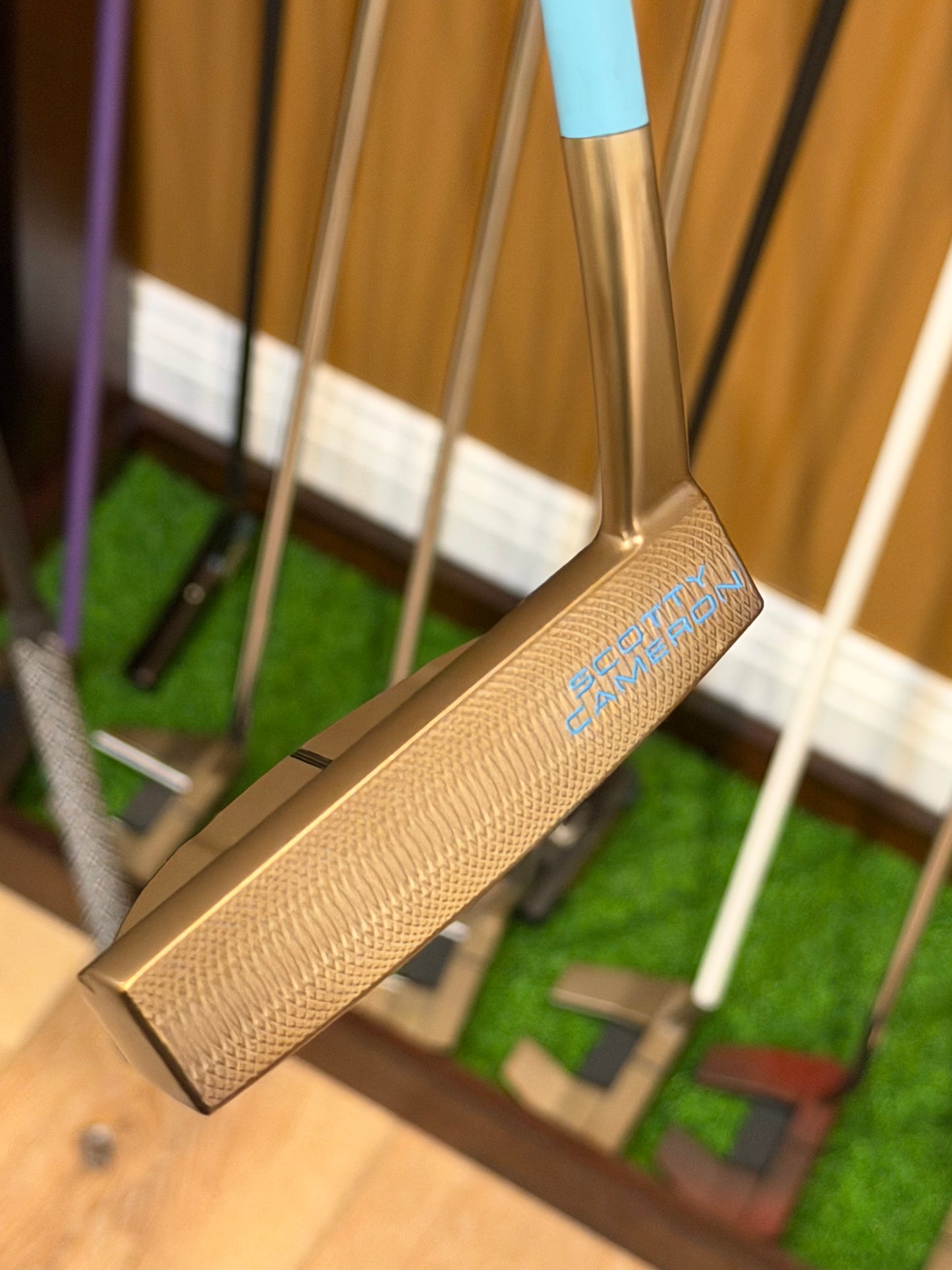 New Oil Can Del Mar 34.5” UNC blue / leather