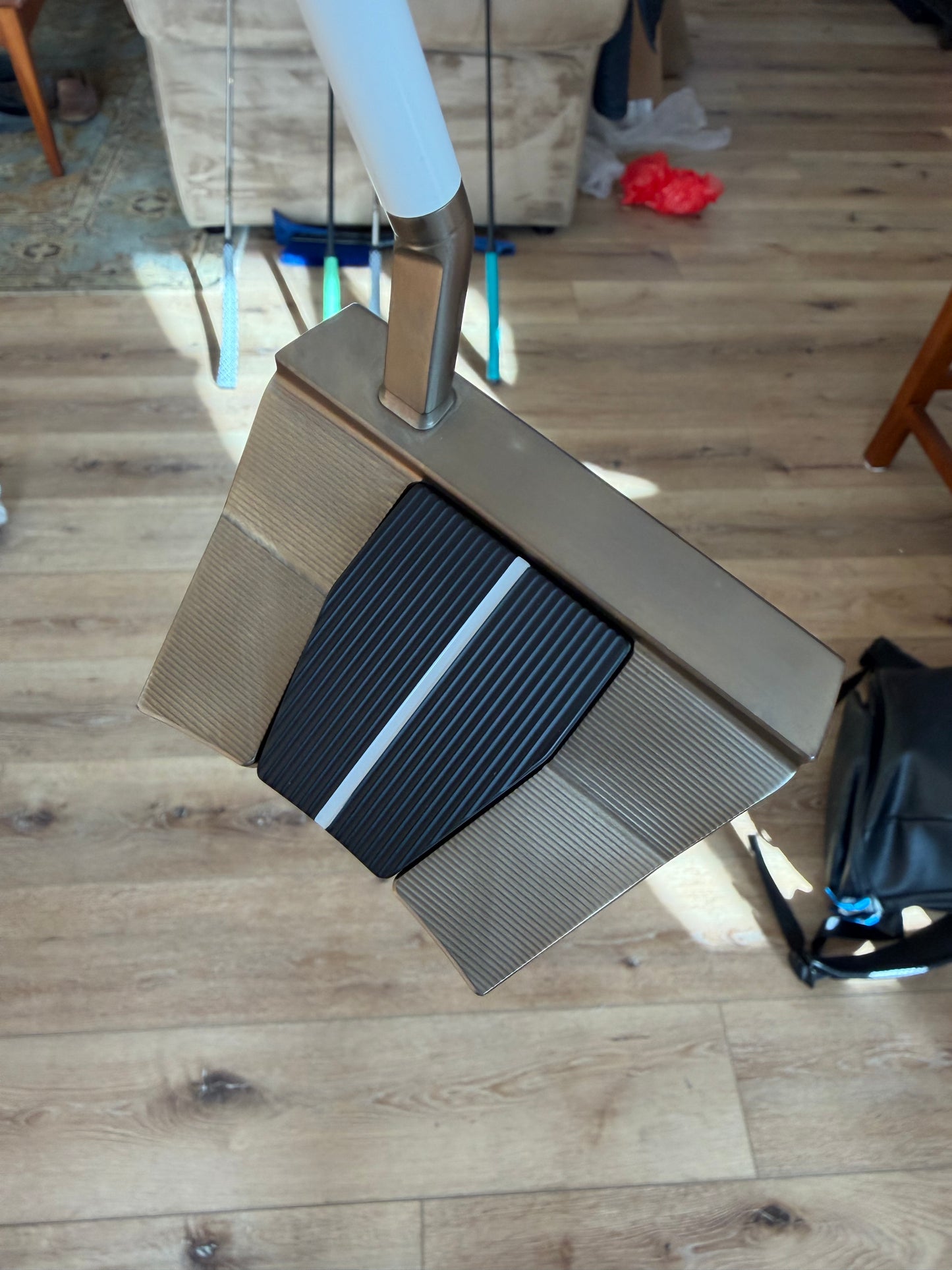 New torched phantom 9.5 - white shaft - fluorescent green - gripmaster 34.5”