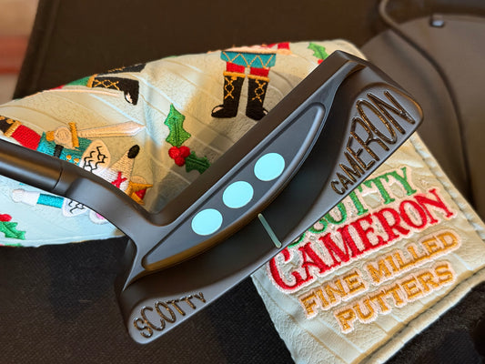 Scotty Cameron Select Laguna 1.5 - black/tiff 34.5” Holly Days