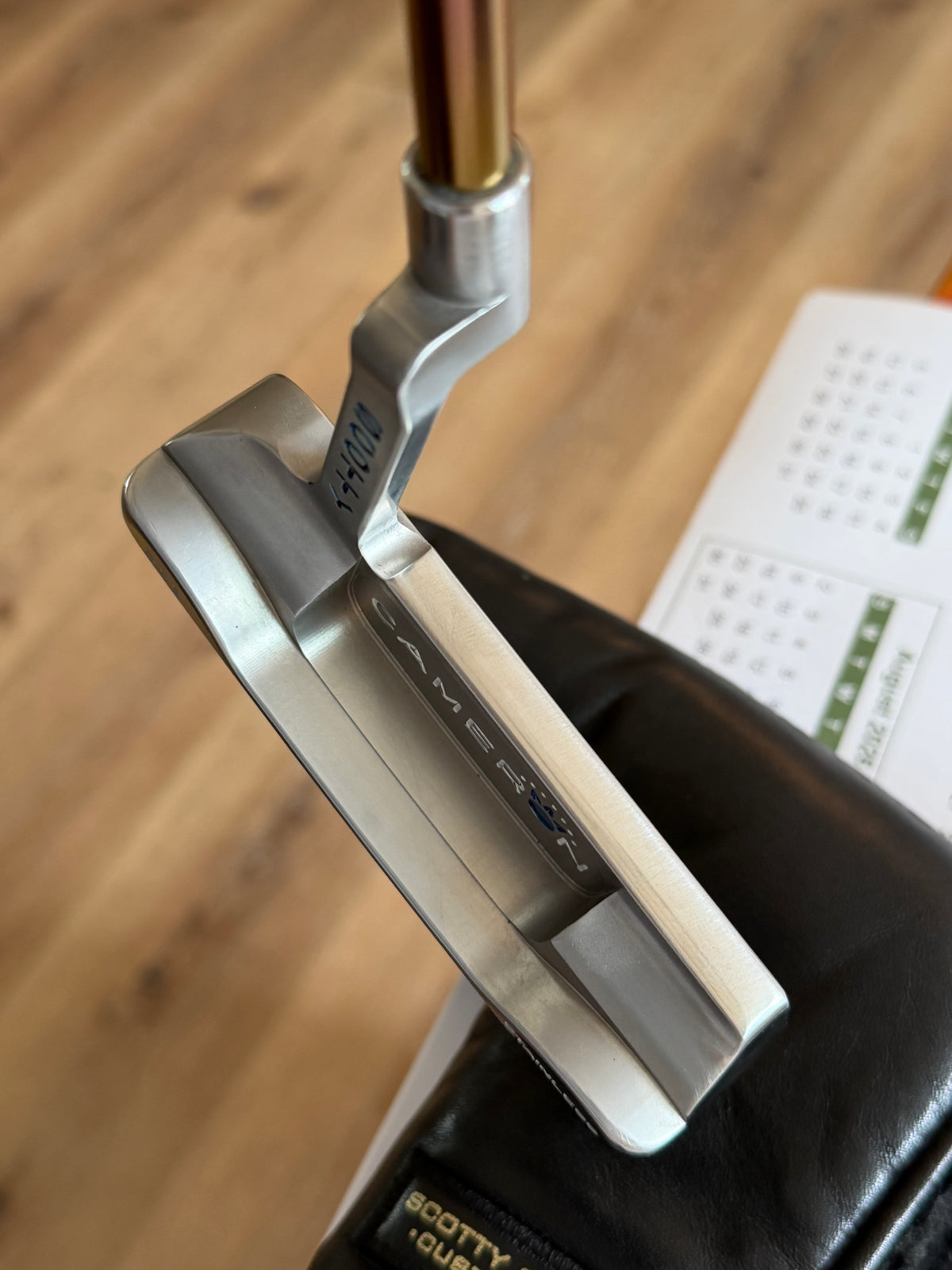Scotty Cameron Newport Beach custom satin / candy + KBS / steerhide HC 35”
